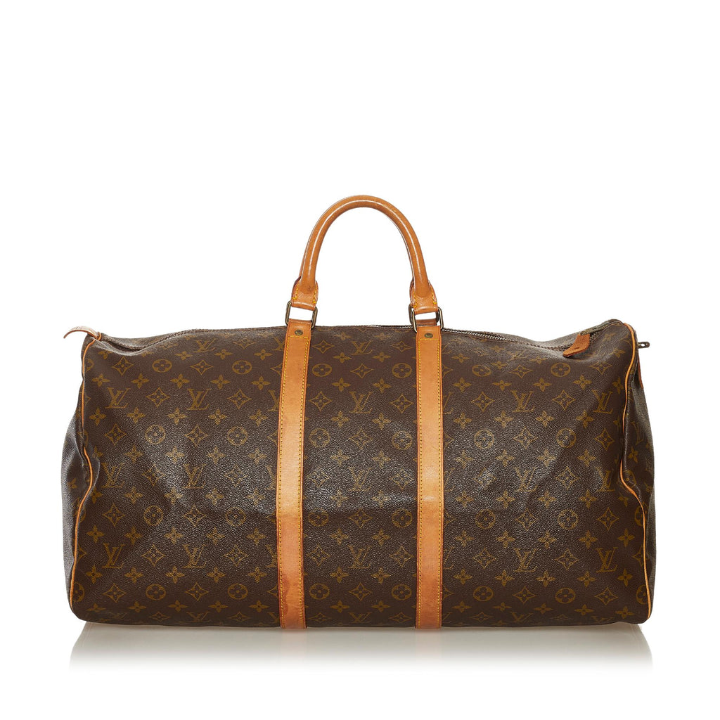 Louis Vuitton Monogram Keepall 55 (SHG-34985)