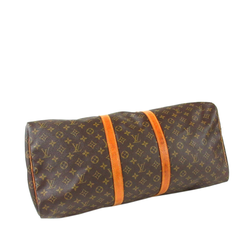 Louis Vuitton Monogram Keepall 55 (SHG-35770)