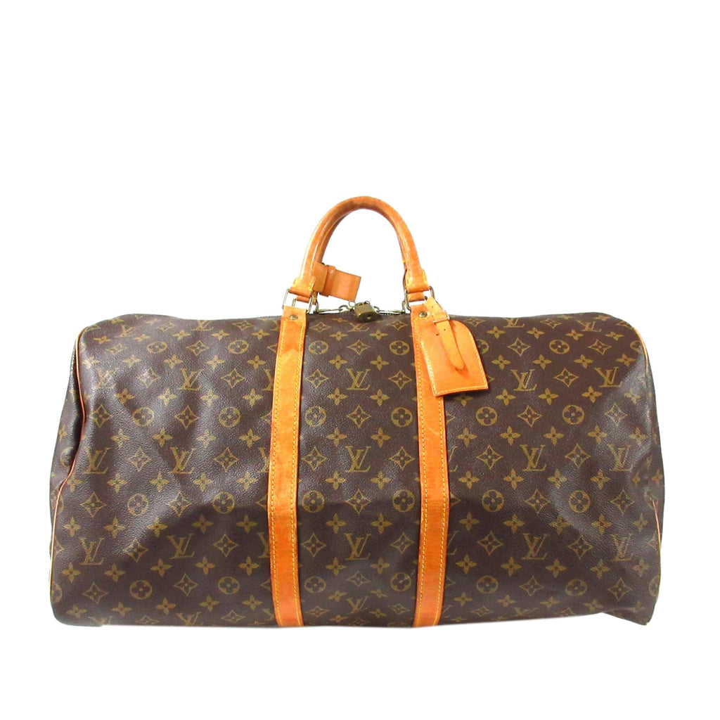 Louis Vuitton Monogram Keepall 55 (SHG-35770)