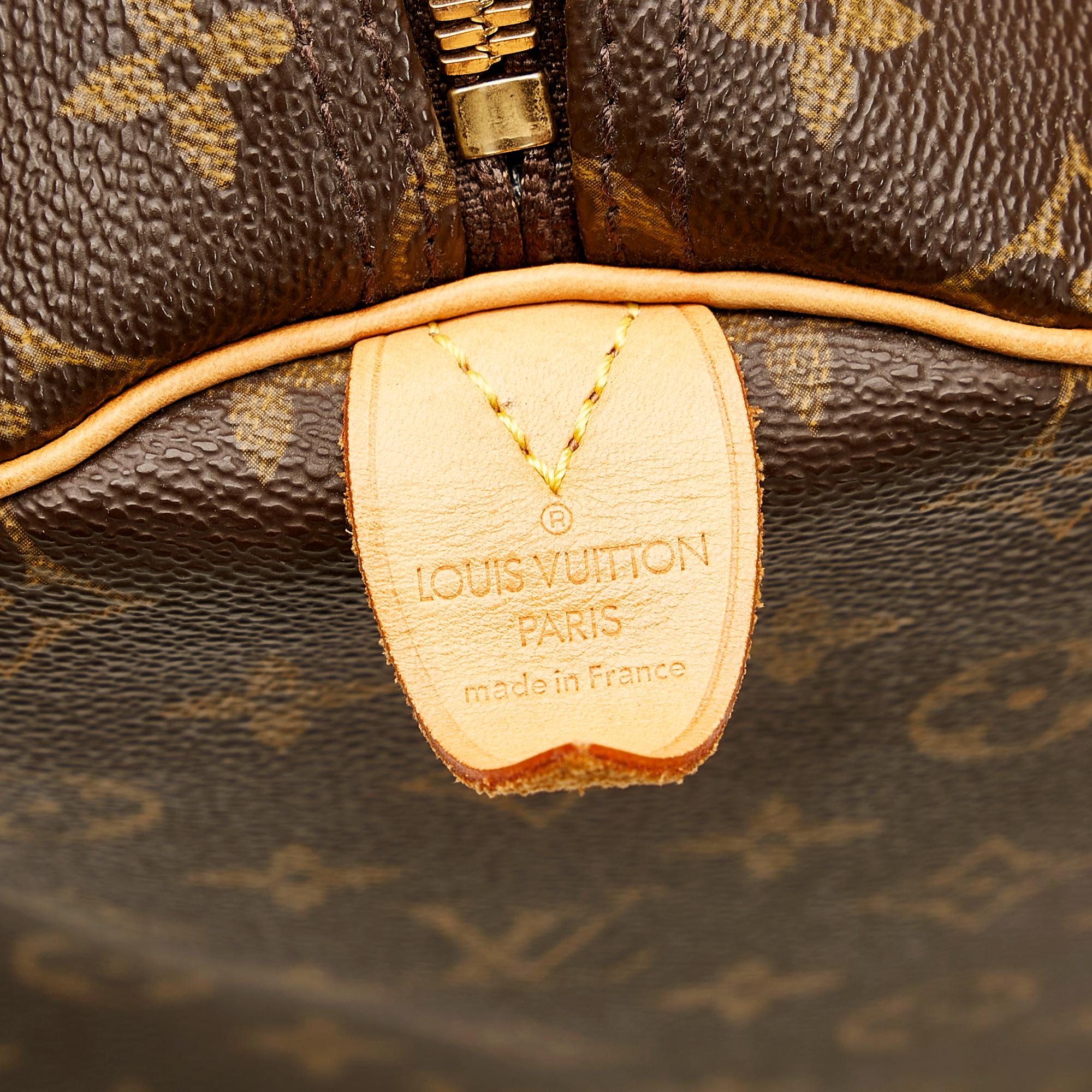 Louis Vuitton Monogram Keepall 55 (SHG-36244)