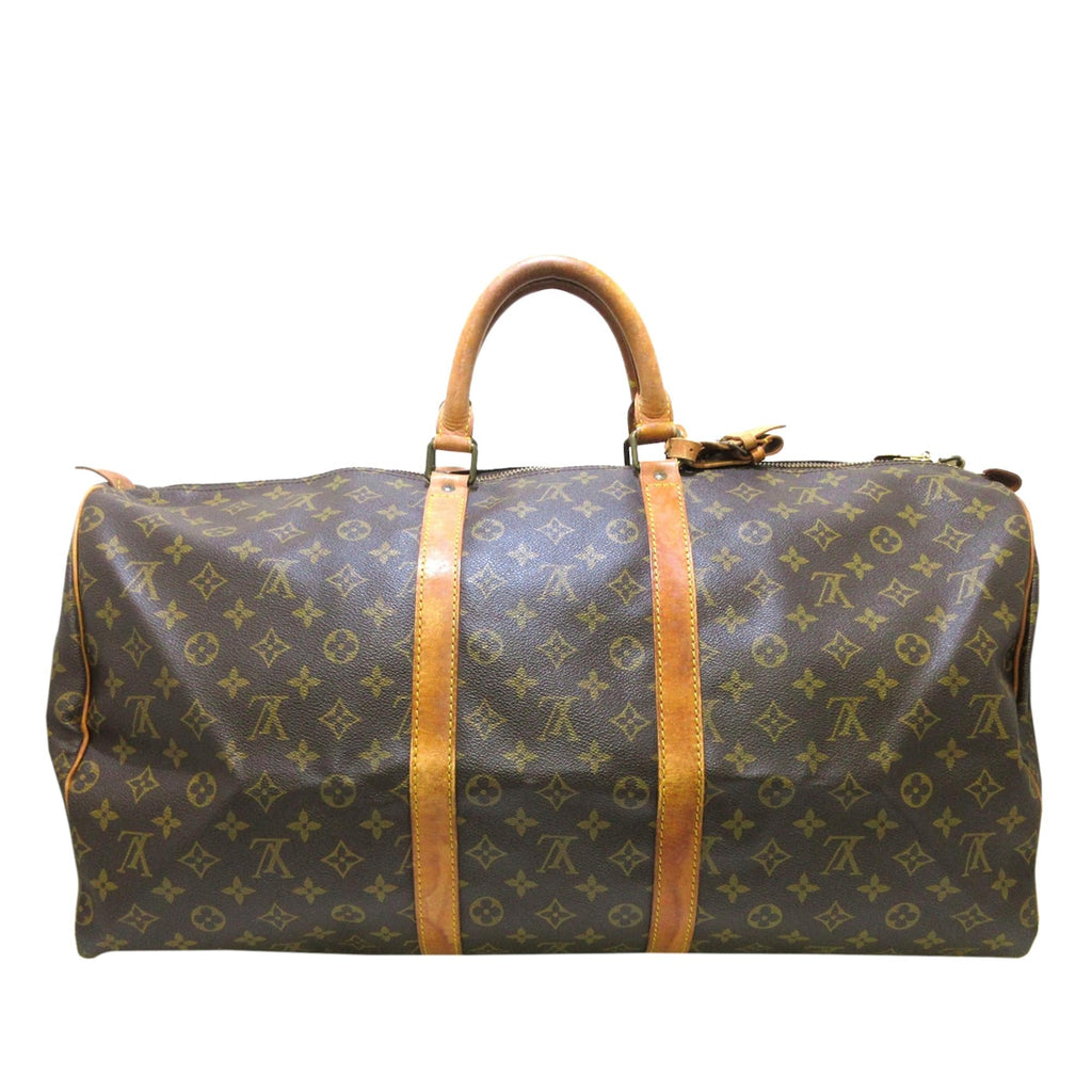 Louis Vuitton Monogram Keepall 55 (SHG-36362)