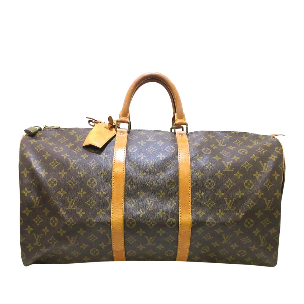 Louis Vuitton Monogram Keepall 55 (SHG-36362)