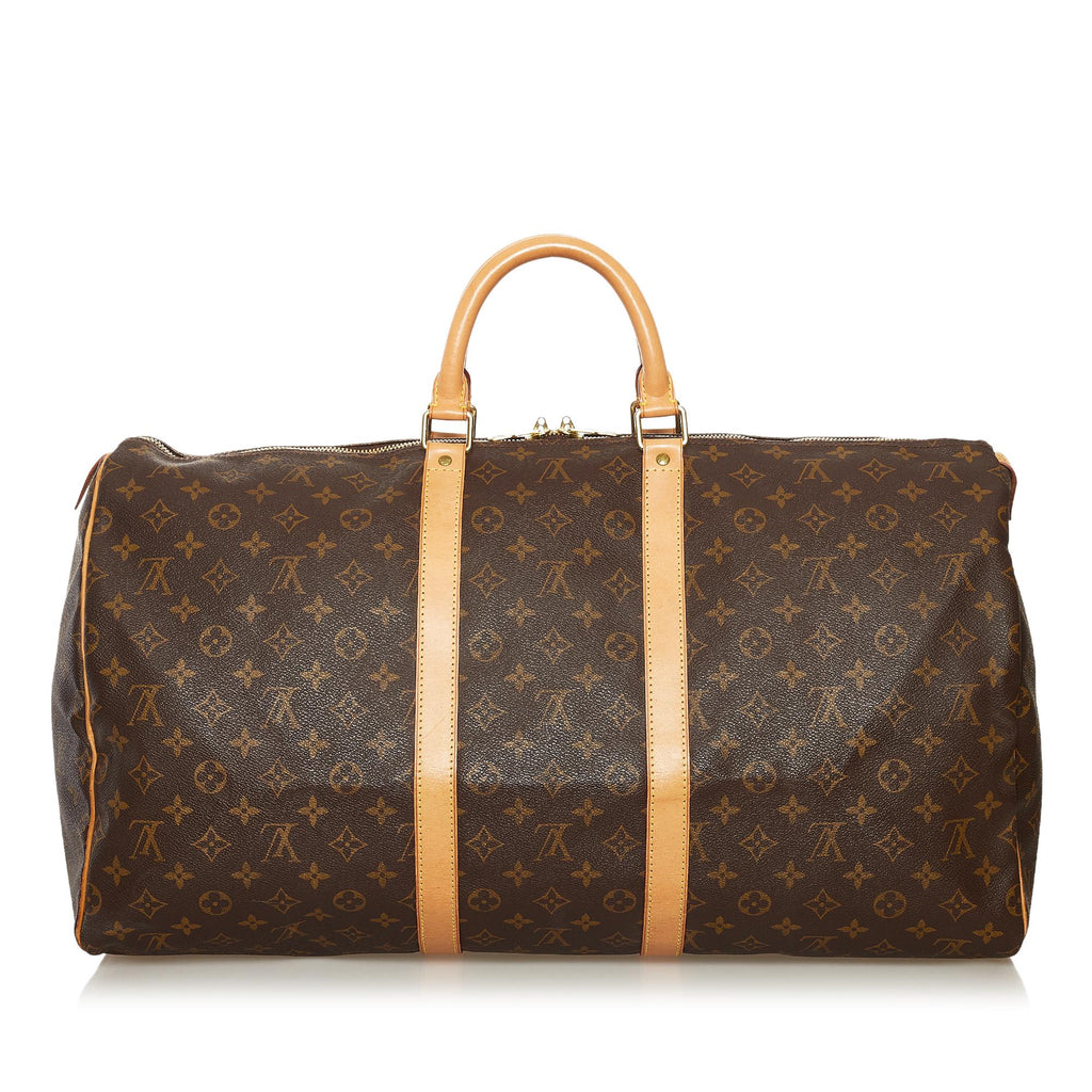 Louis Vuitton Monogram Keepall 55 (SHG-36727)