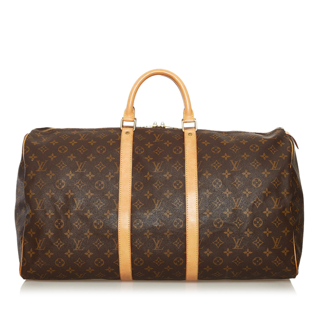 Louis Vuitton Monogram Keepall 55 (SHG-36727)
