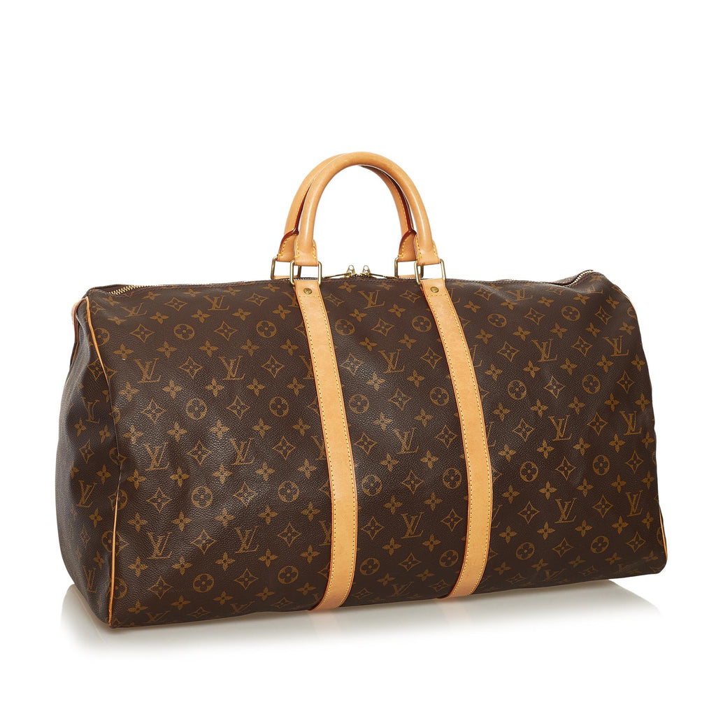 Louis Vuitton Monogram Keepall 55 (SHG-36727)