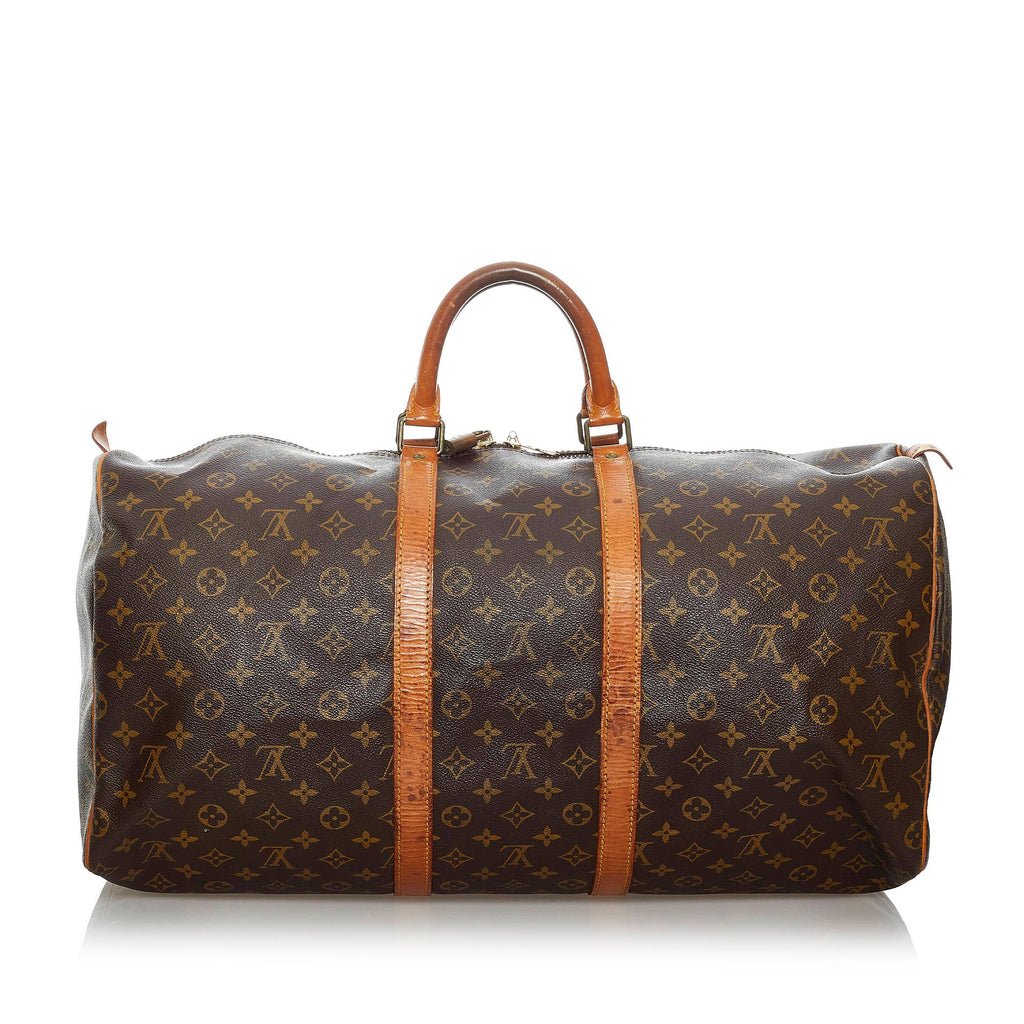 Louis Vuitton Monogram Keepall 55 (SHG-37699)