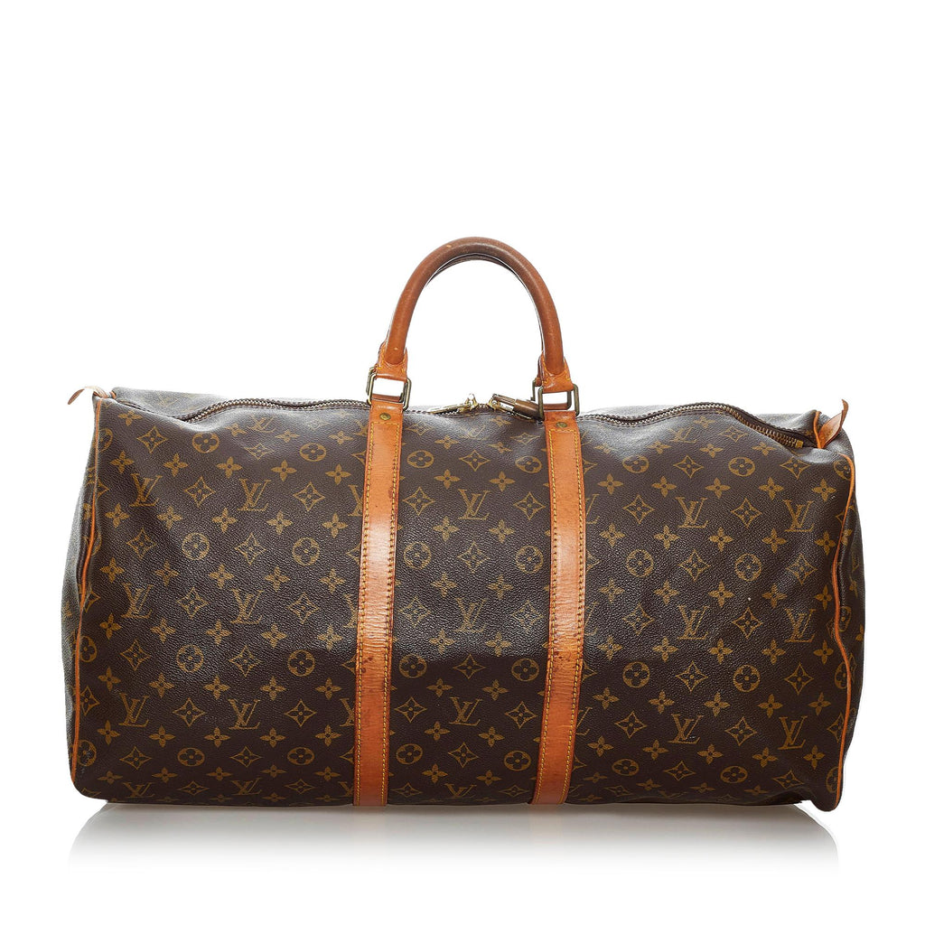 Louis Vuitton Monogram Keepall 55 (SHG-37699)
