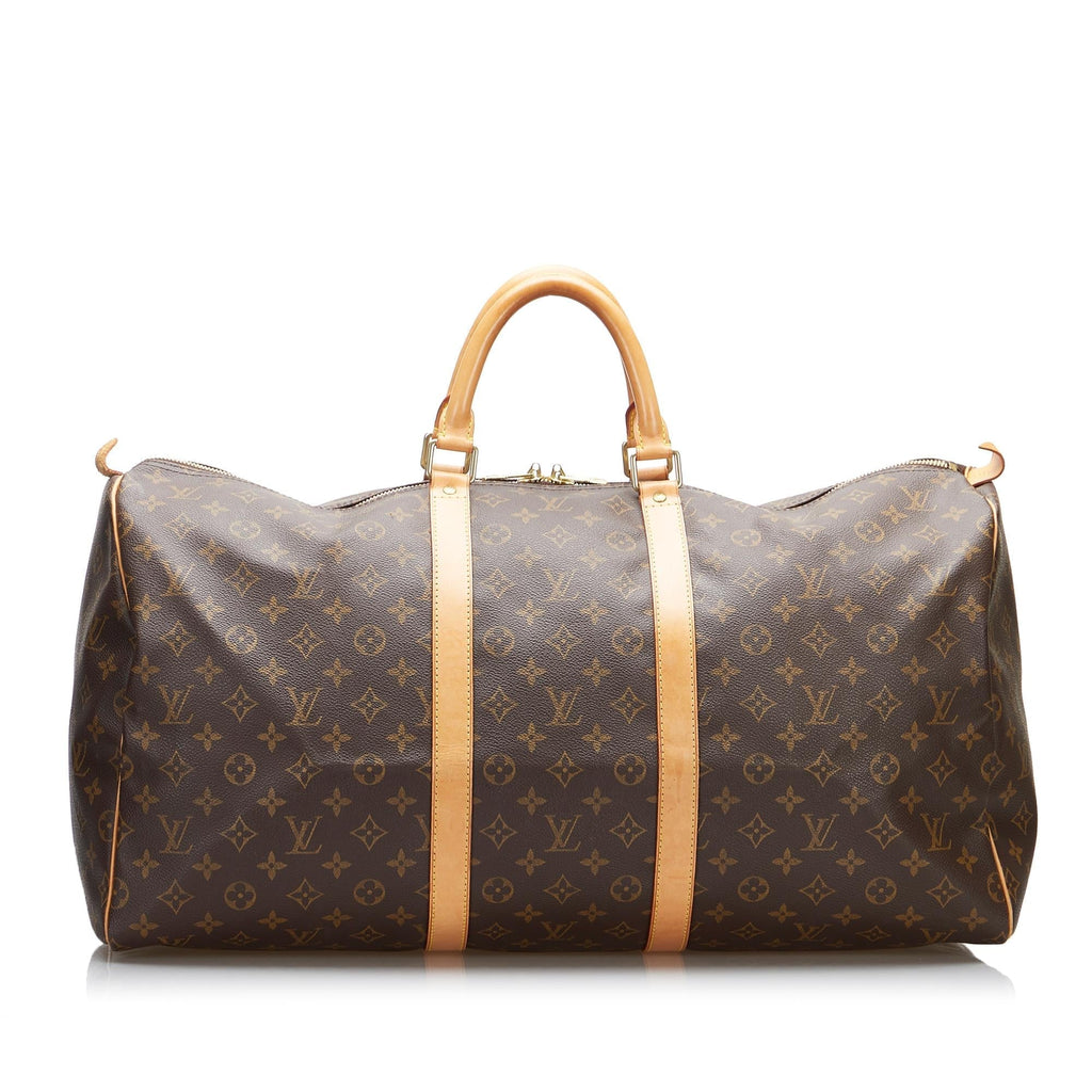 Louis Vuitton Monogram Keepall 55 (SHG-VHt6p5)