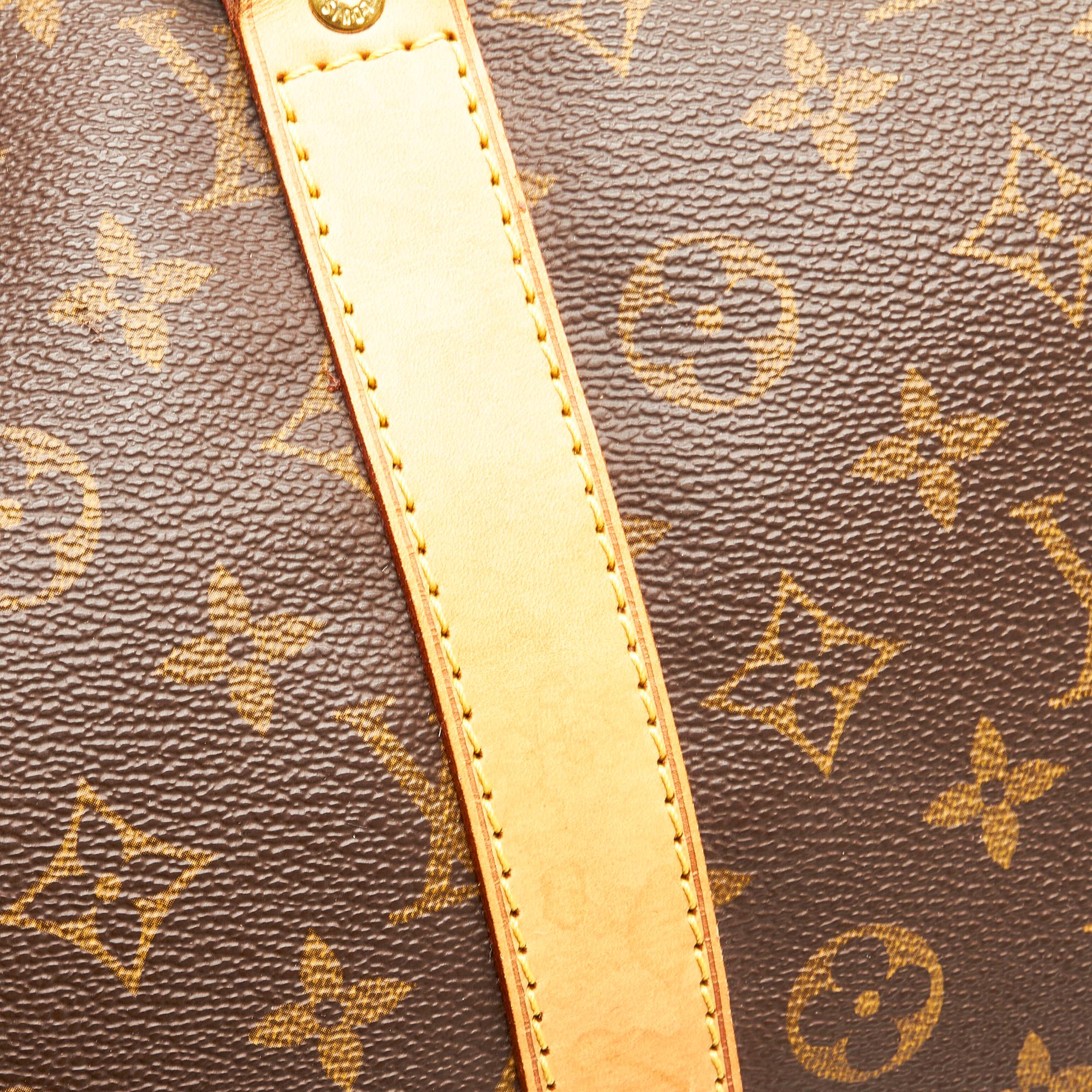 Louis Vuitton Monogram Keepall 55 (SHG-VHt6p5)