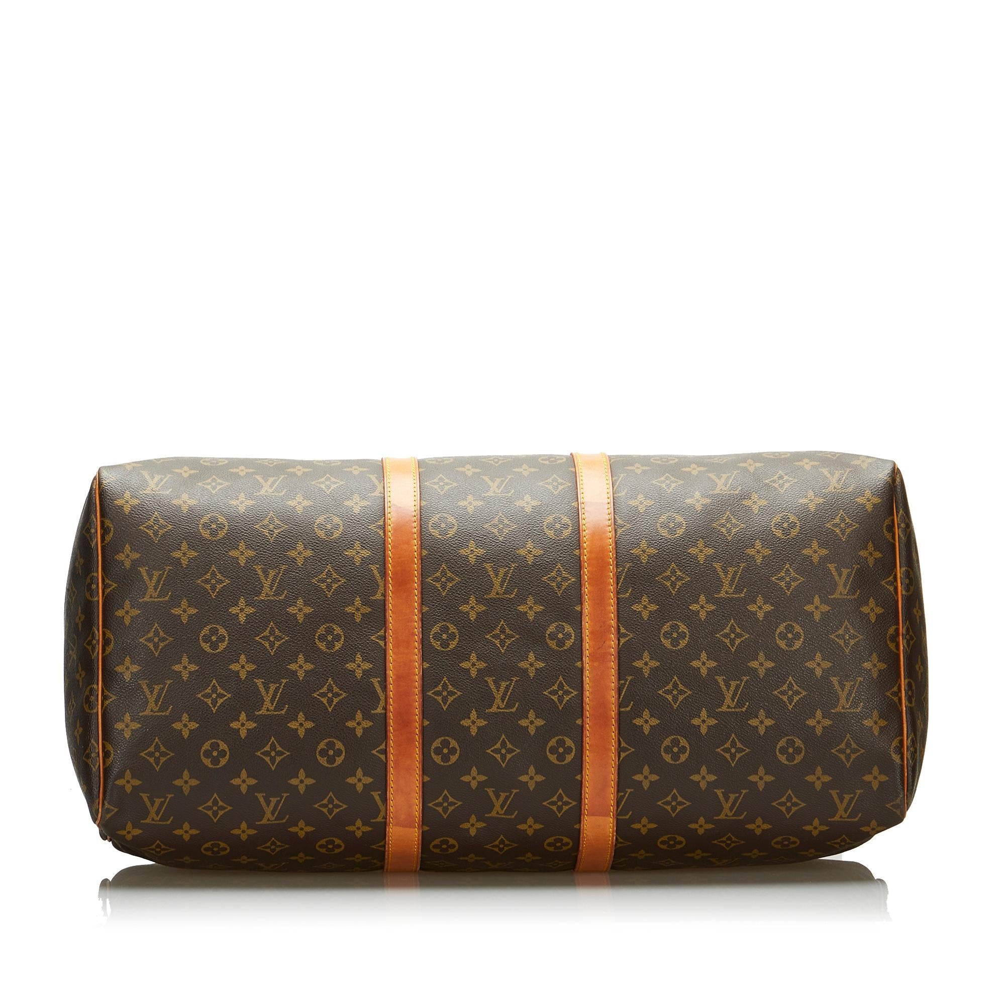 Louis Vuitton Monogram Keepall 55 (SHG-A9yuUh)