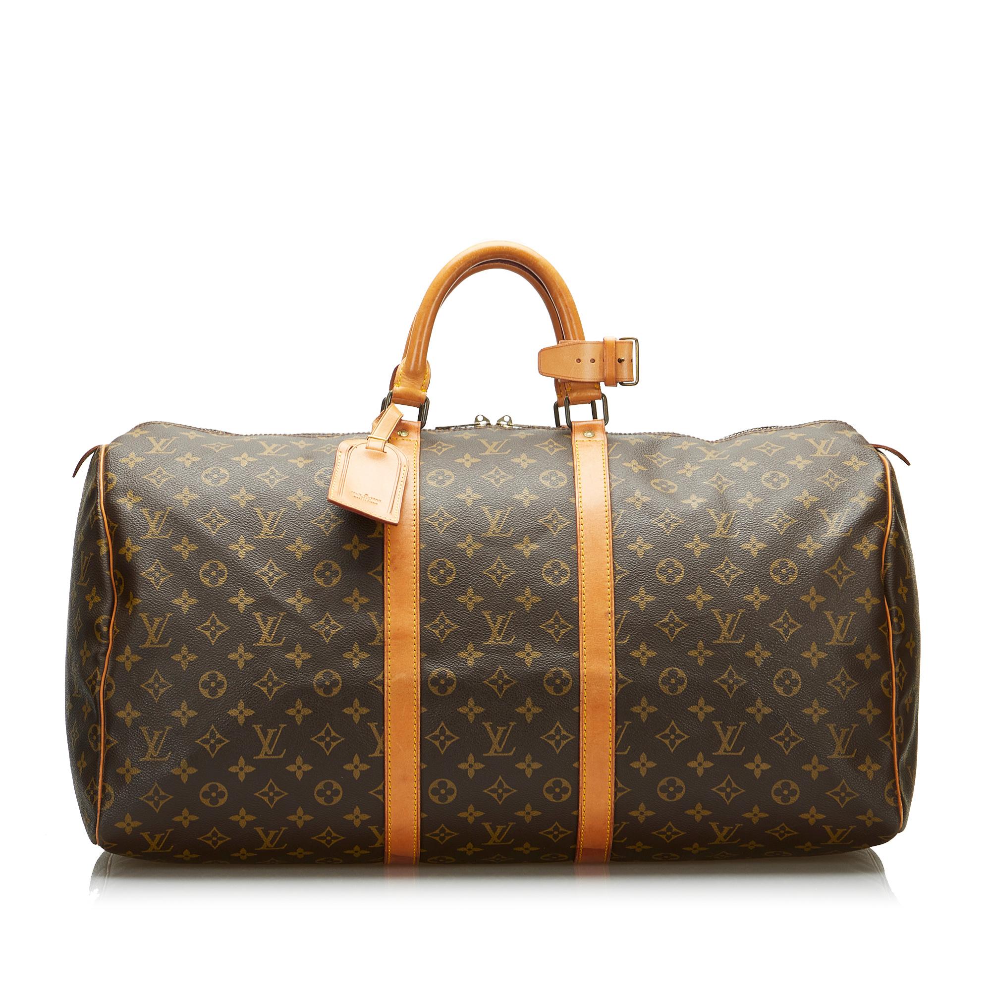 Louis Vuitton Monogram Keepall 55 (SHG-A9yuUh)