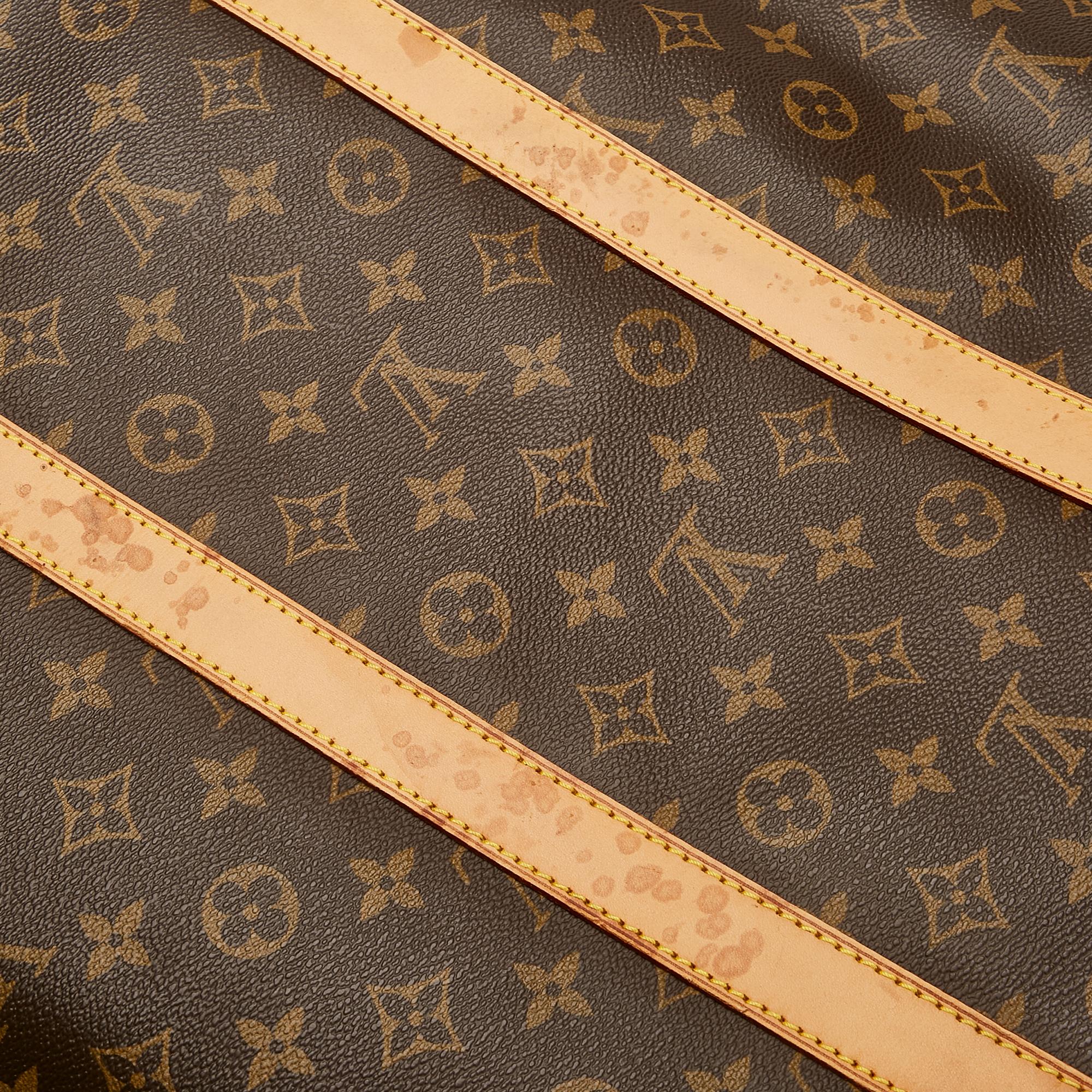 Louis Vuitton Monogram Keepall 55 (SHG-o1sFxZ)