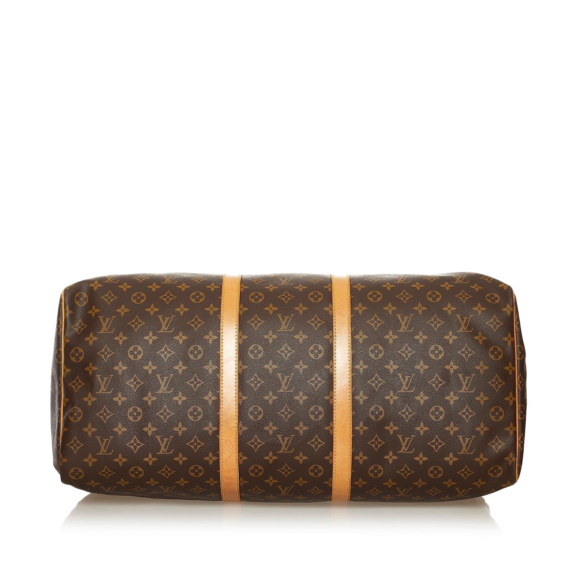 Louis Vuitton Monogram Keepall 60 (SHG-34541)