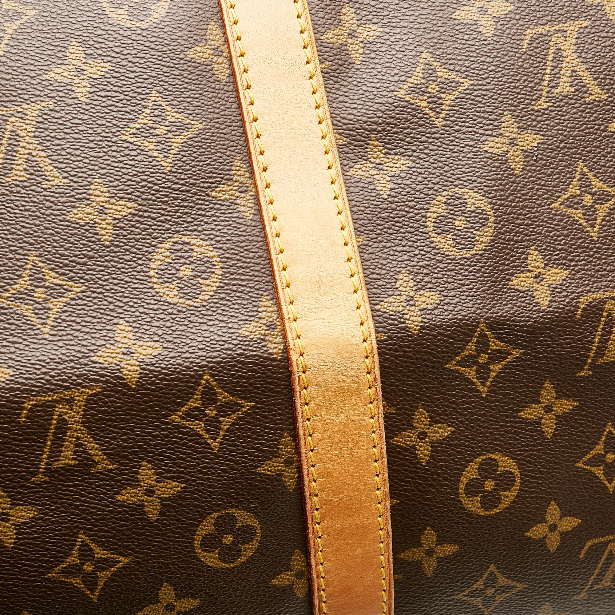 Louis Vuitton Monogram Keepall 60 (SHG-34541)