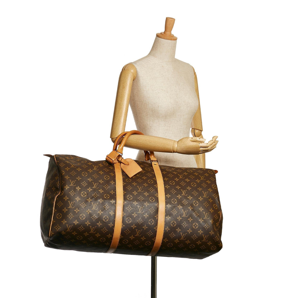 Louis Vuitton Monogram Keepall 60 (SHG-34541)