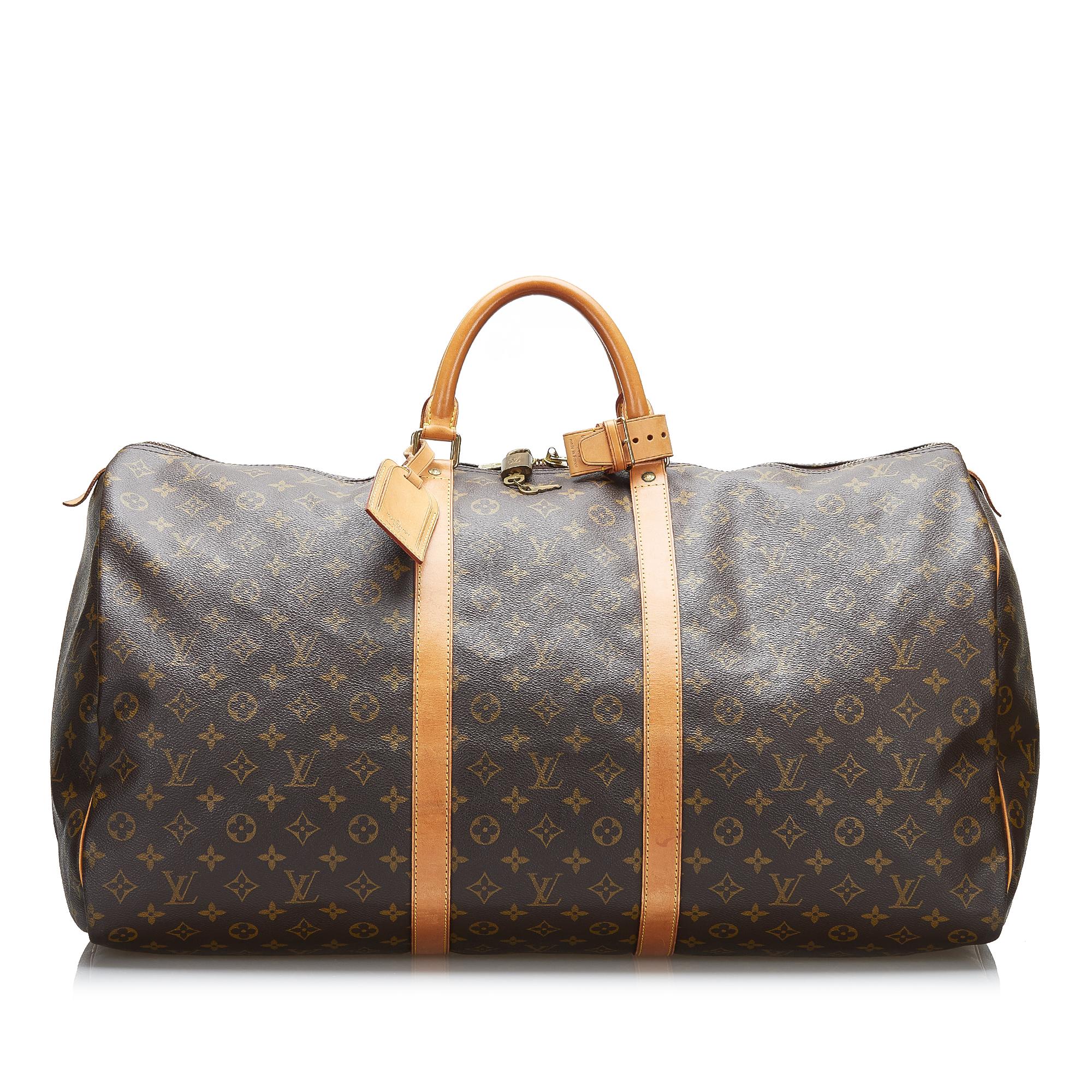 Louis Vuitton Monogram Keepall 60 (SHG-0VkzyR)