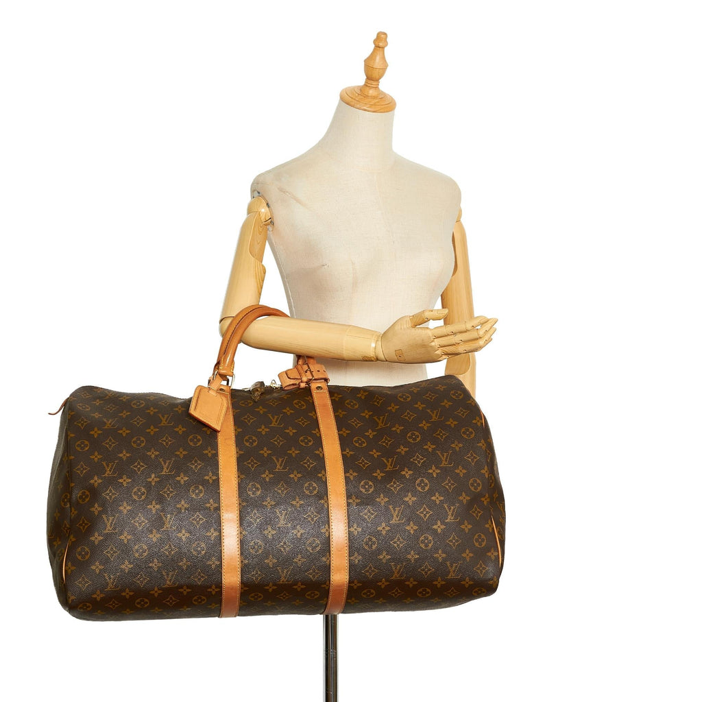 Louis Vuitton Monogram Keepall 60 (SHG-0VkzyR)