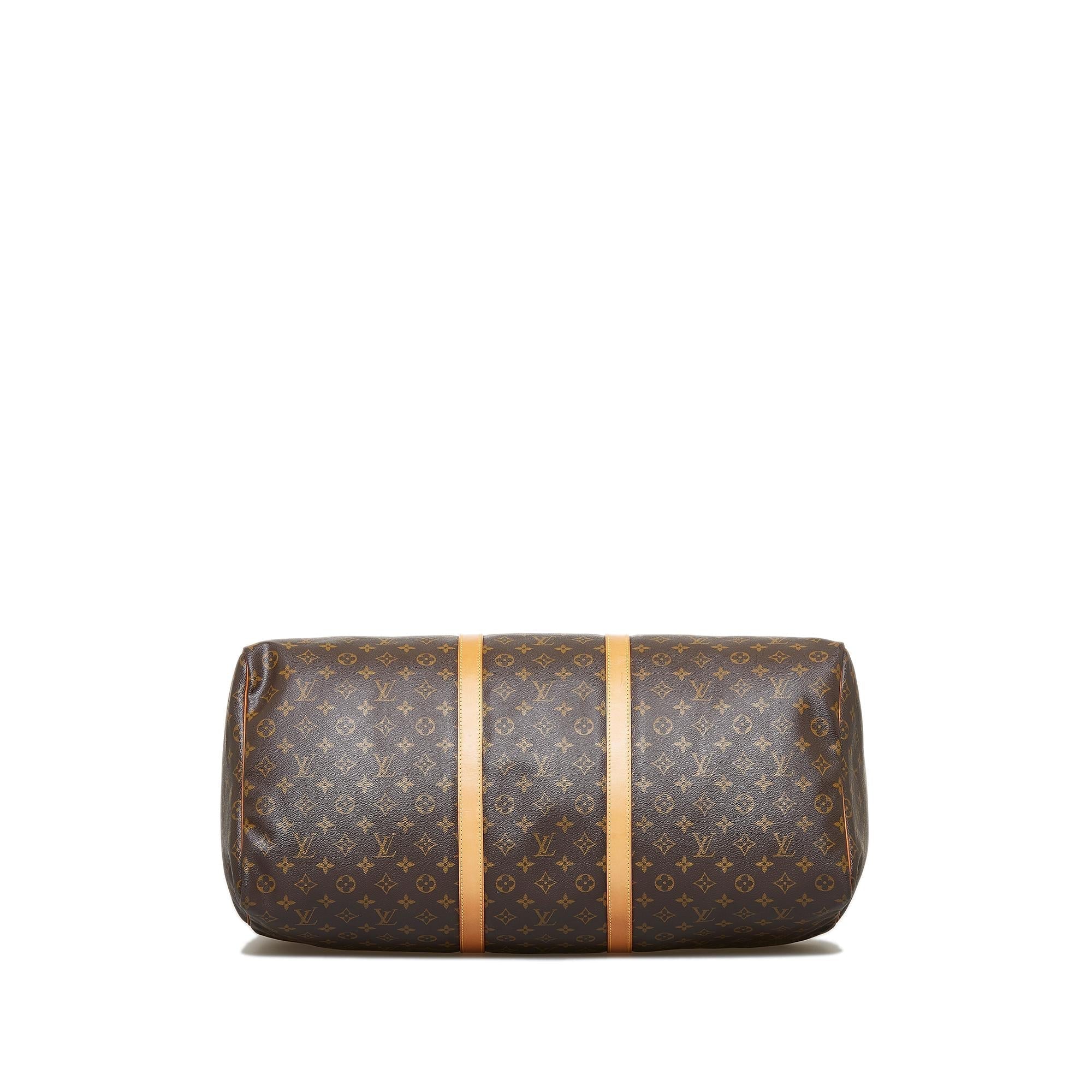 Louis Vuitton Monogram Keepall 60 (SHG-pmuCxY)