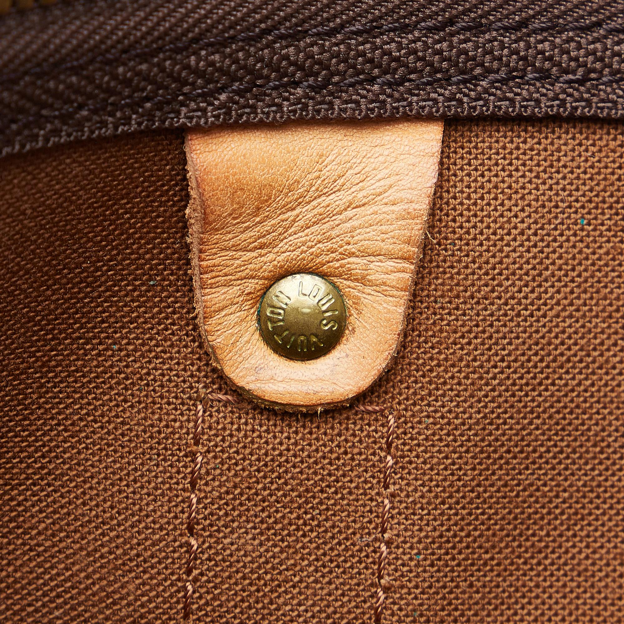 Louis Vuitton Monogram Keepall 60 (SHG-pmuCxY)