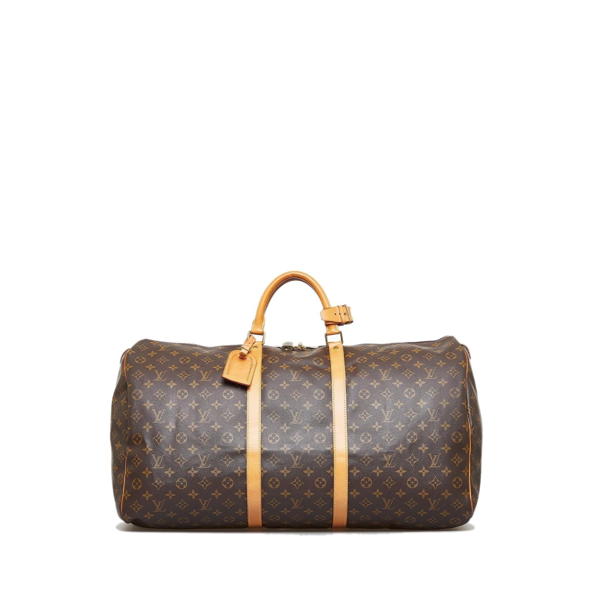 Louis Vuitton Monogram Keepall 60 (SHG-pmuCxY)
