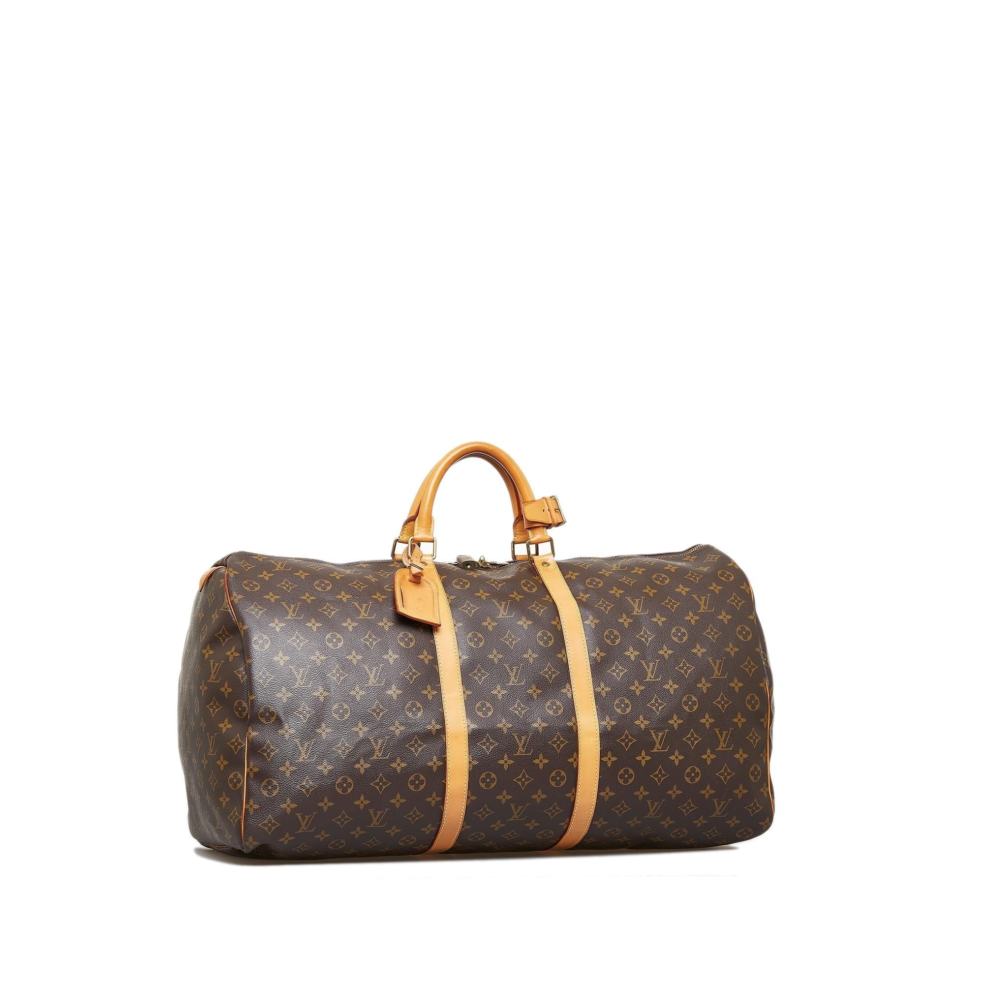 Louis Vuitton Monogram Keepall 60 (SHG-pmuCxY)