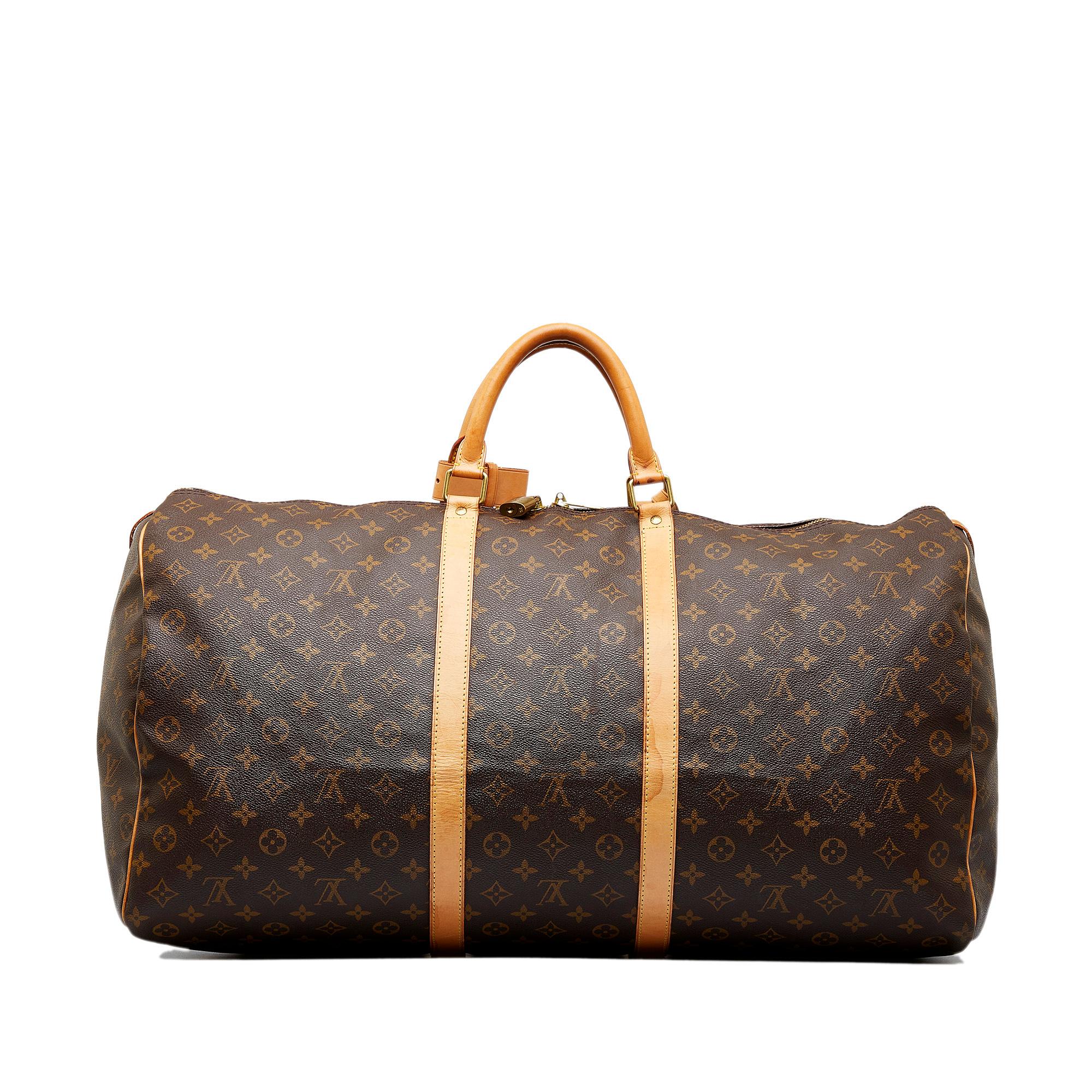 Louis Vuitton Monogram Keepall 60 (SHG-RtwaIk)