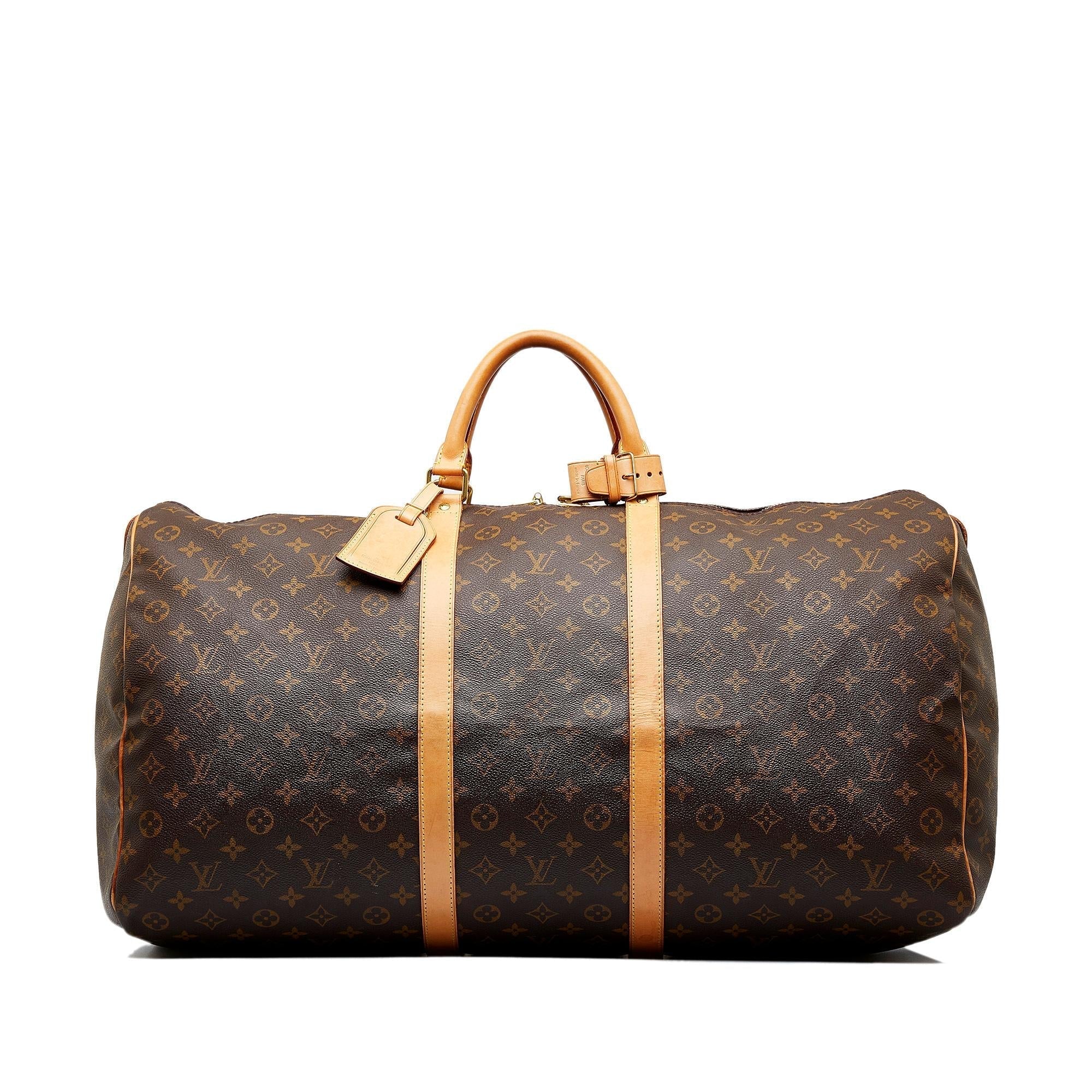 Louis Vuitton Monogram Keepall 60 (SHG-RtwaIk)