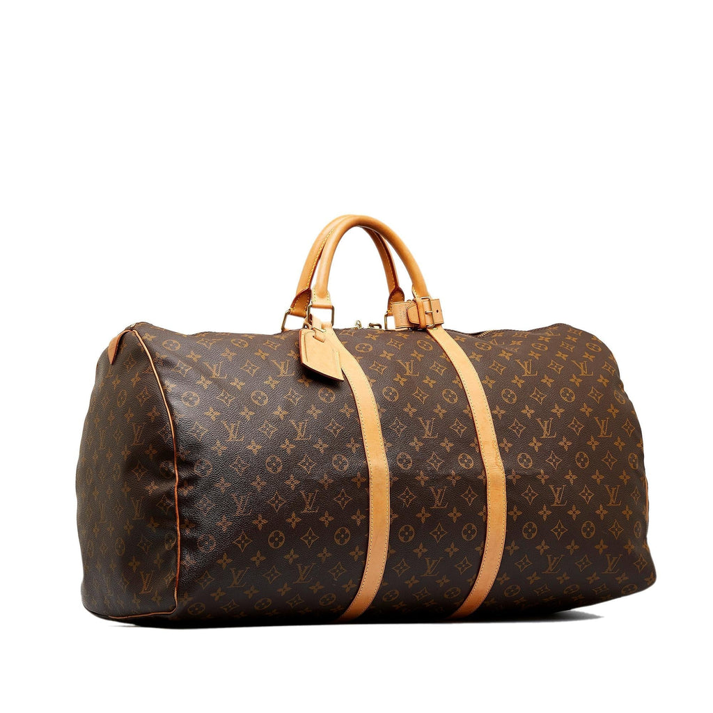 Louis Vuitton Monogram Keepall 60 (SHG-RtwaIk)