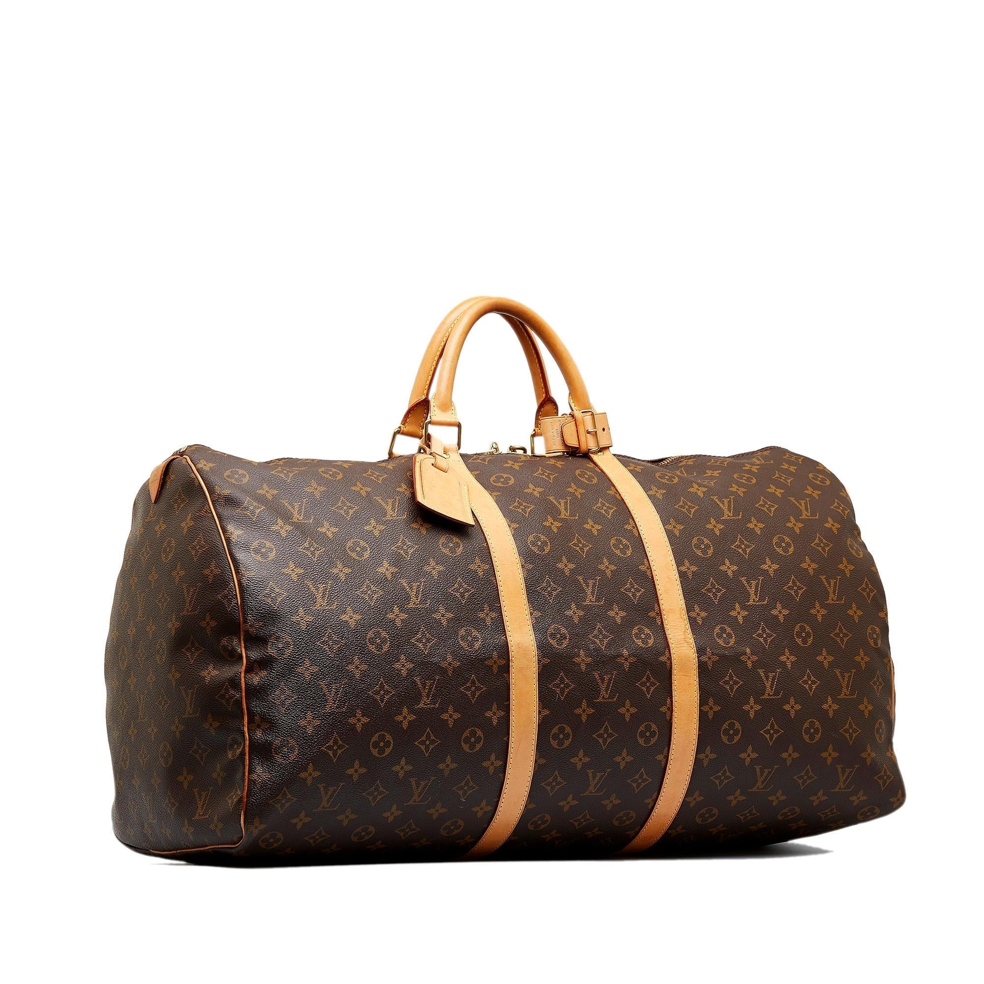 Louis Vuitton Monogram Keepall 60 (SHG-RtwaIk)