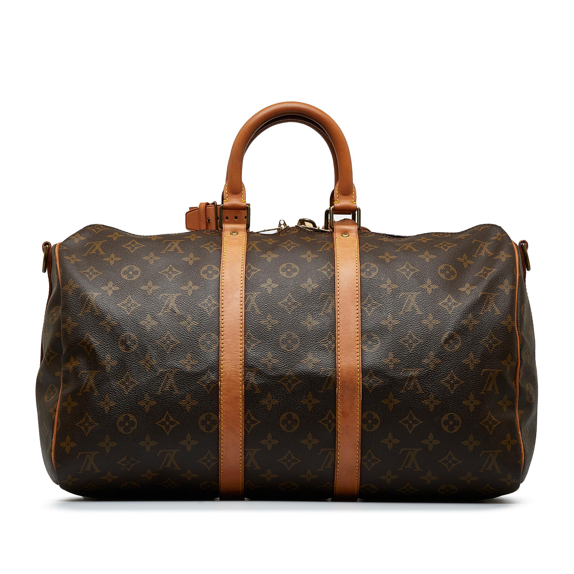 Louis Vuitton Monogram Keepall Bandouliere 45 (SHG-LkMGvF)