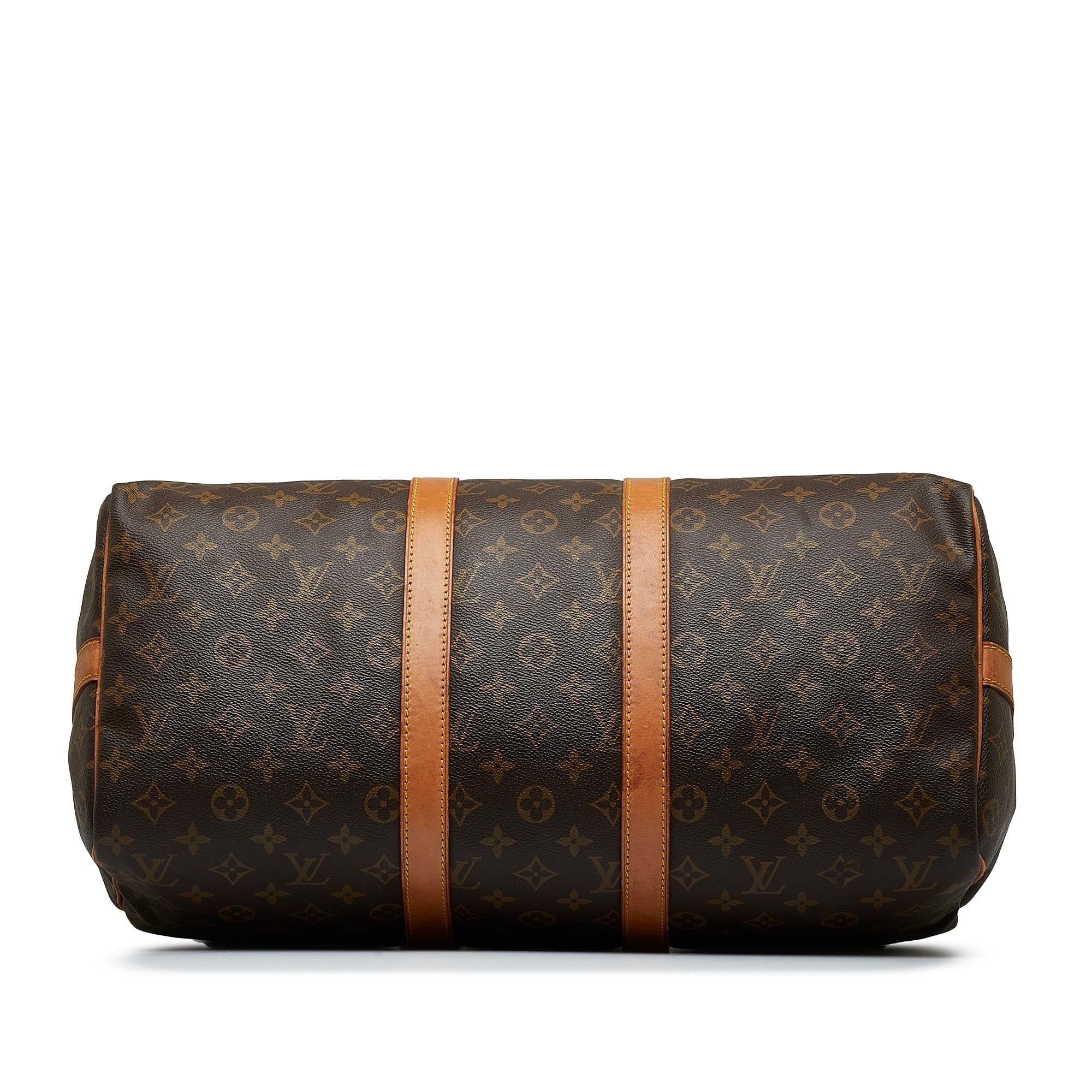 Louis Vuitton Monogram Keepall Bandouliere 45 (SHG-LkMGvF)