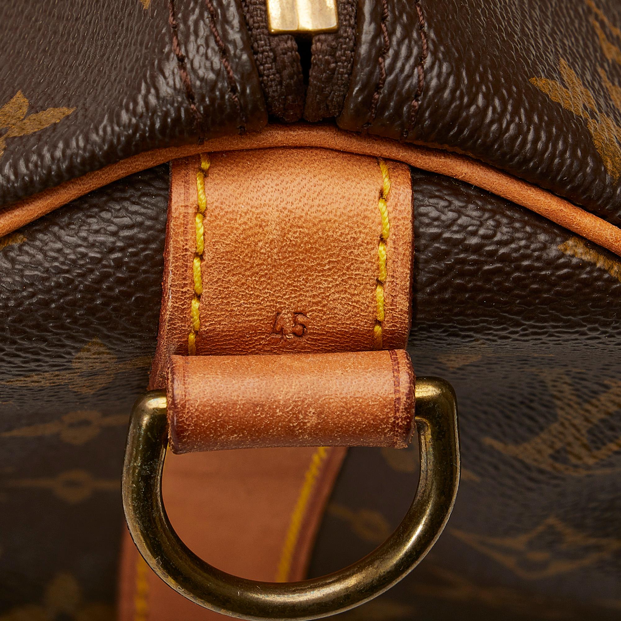 Louis Vuitton Monogram Keepall Bandouliere 45 (SHG-LkMGvF)