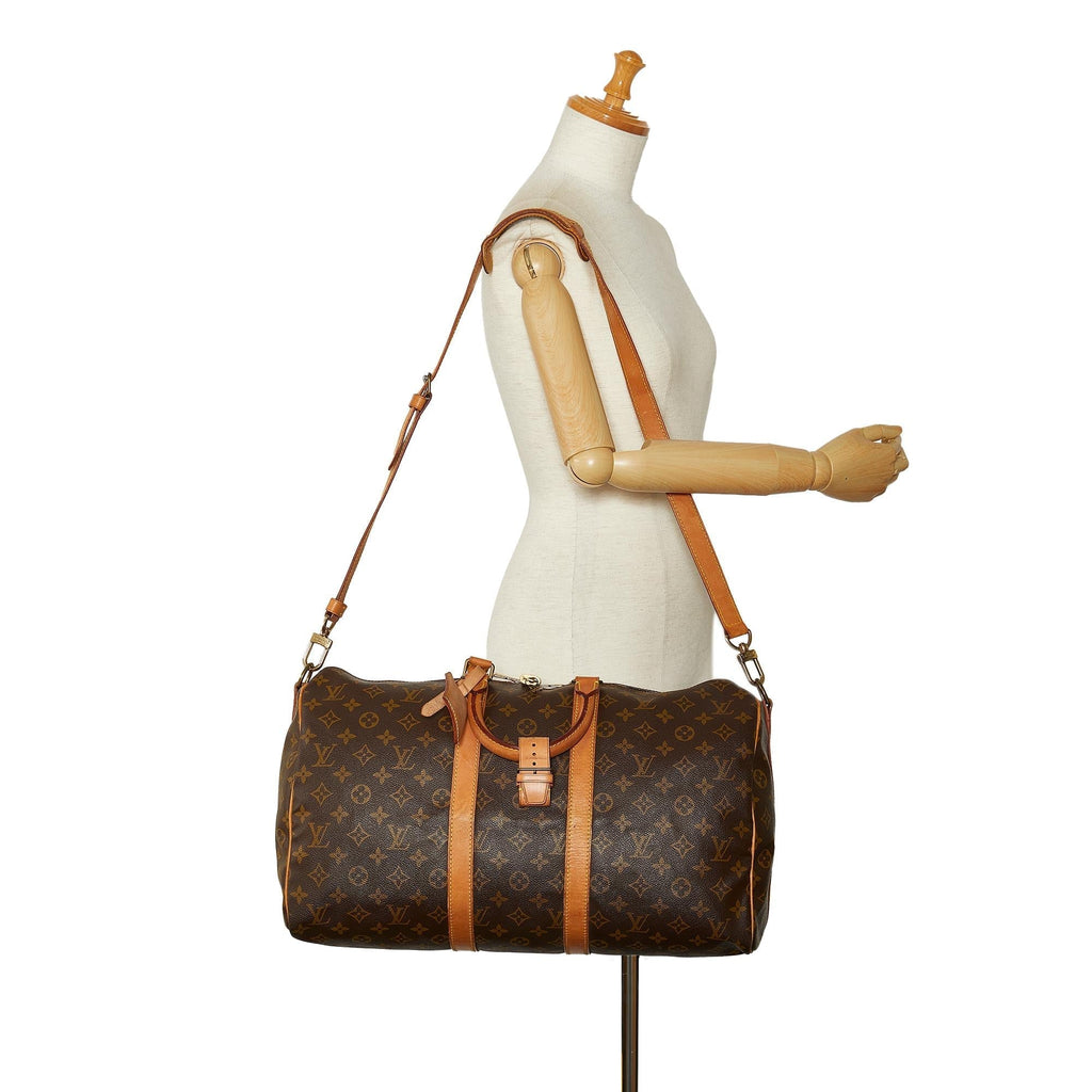 Louis Vuitton Monogram Keepall Bandouliere 45 (SHG-LkMGvF)