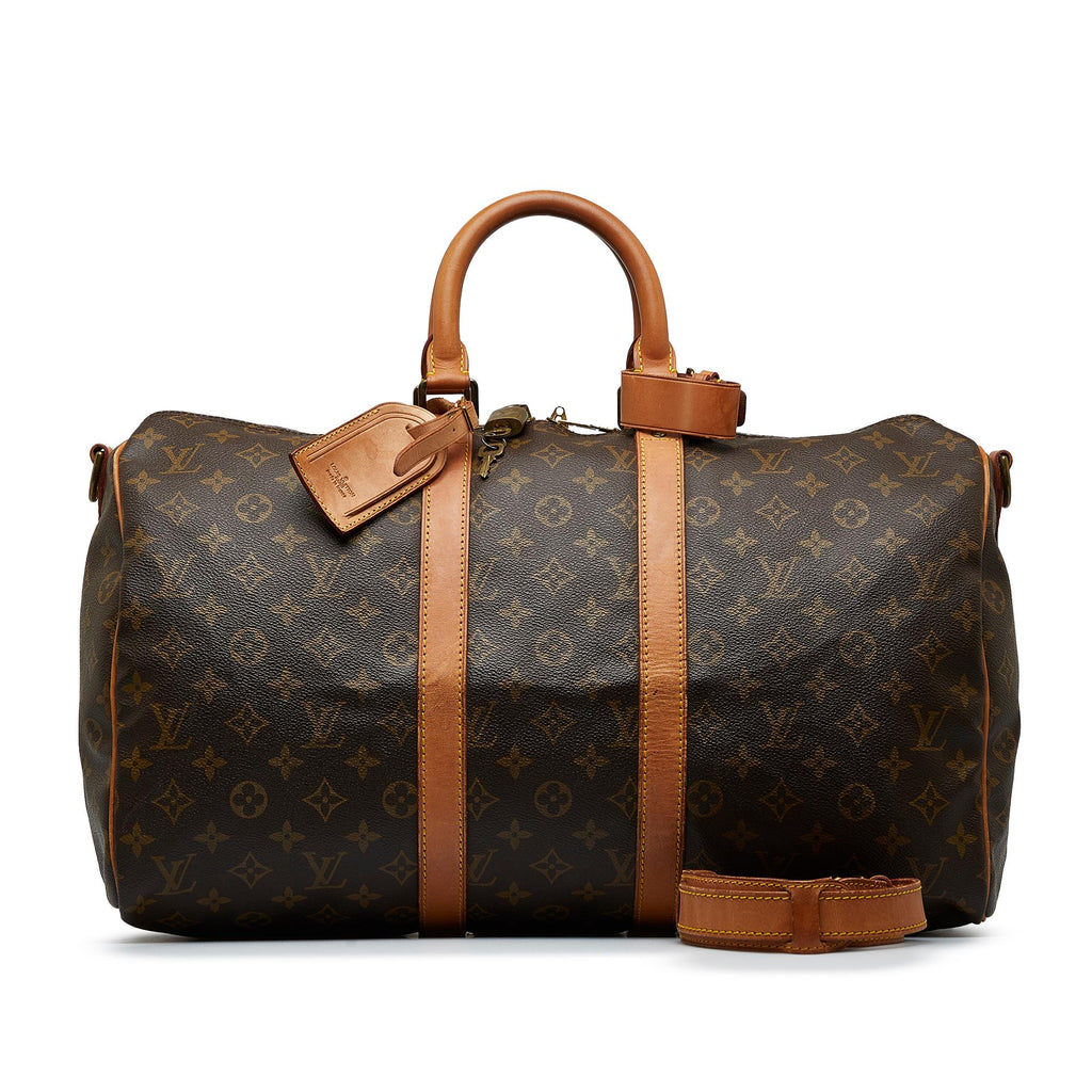 Louis Vuitton Monogram Keepall Bandouliere 45 (SHG-LkMGvF)