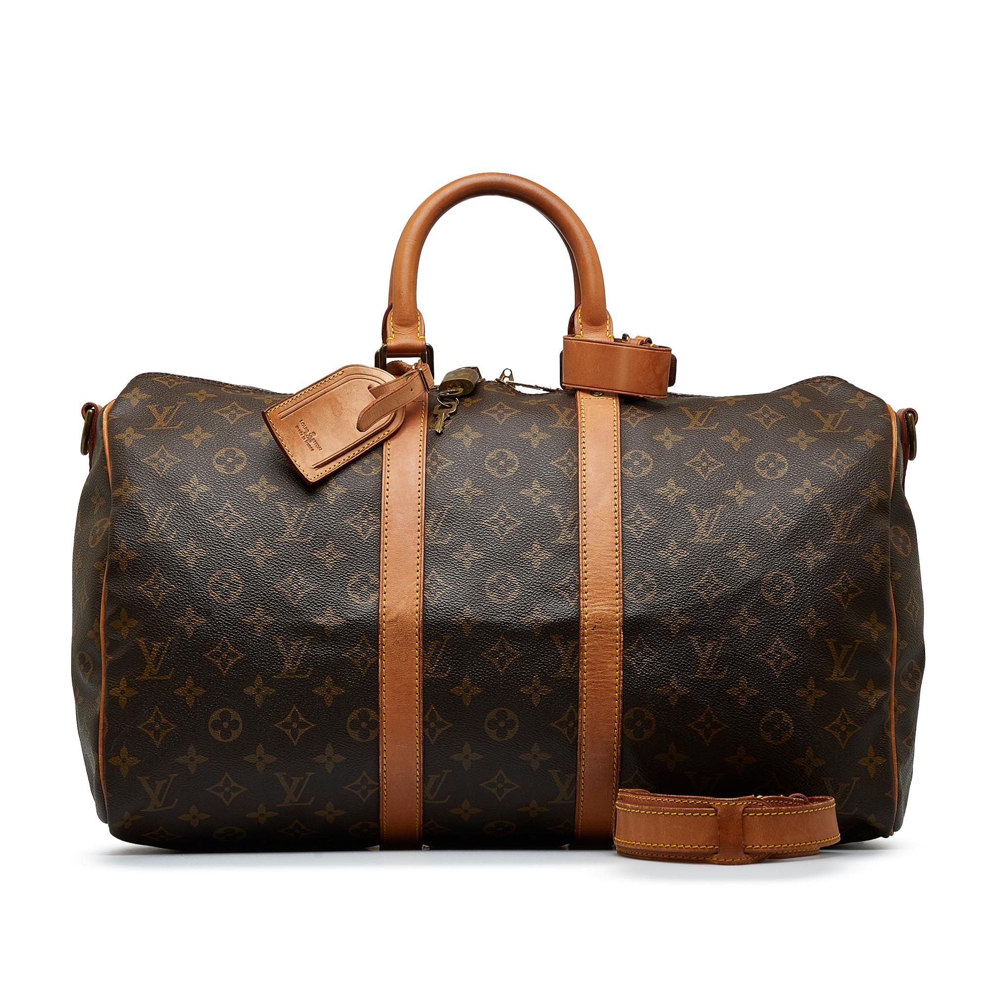 Louis Vuitton Monogram Keepall Bandouliere 45 (SHG-LkMGvF)