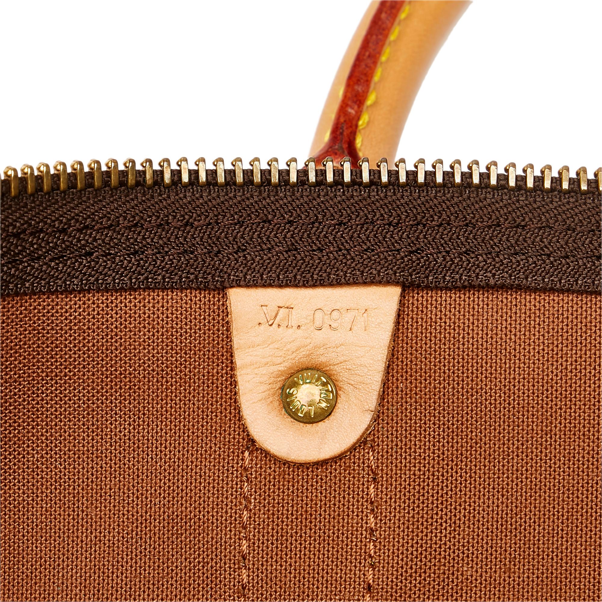 Louis Vuitton Monogram Keepall Bandouliere 50 (SHG-36514)