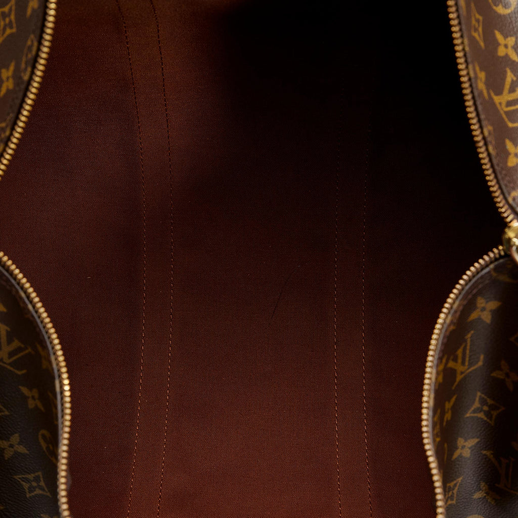 Louis Vuitton Monogram Keepall Bandouliere 50 (SHG-QVLC3P)
