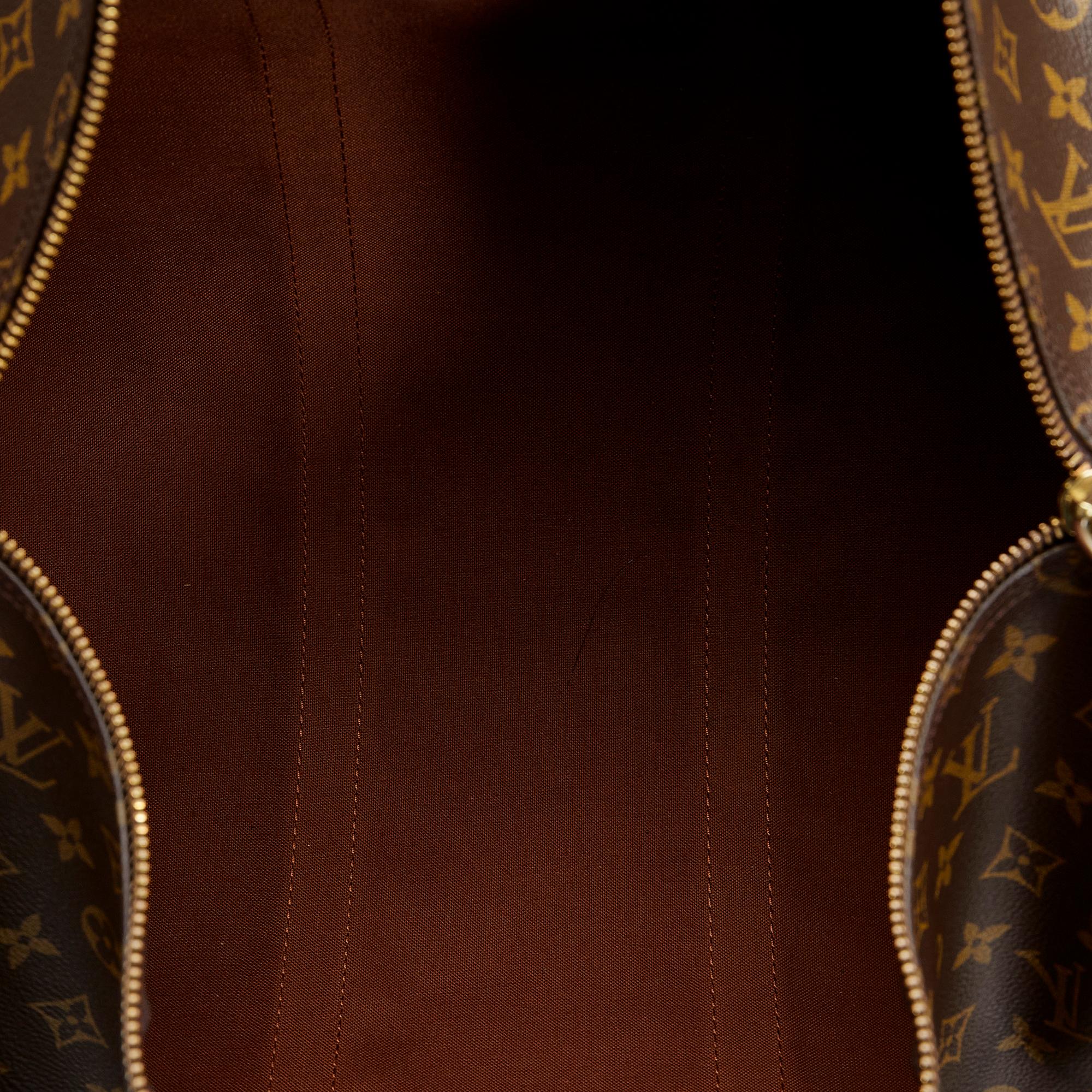 Louis Vuitton Monogram Keepall Bandouliere 50 (SHG-QVLC3P)