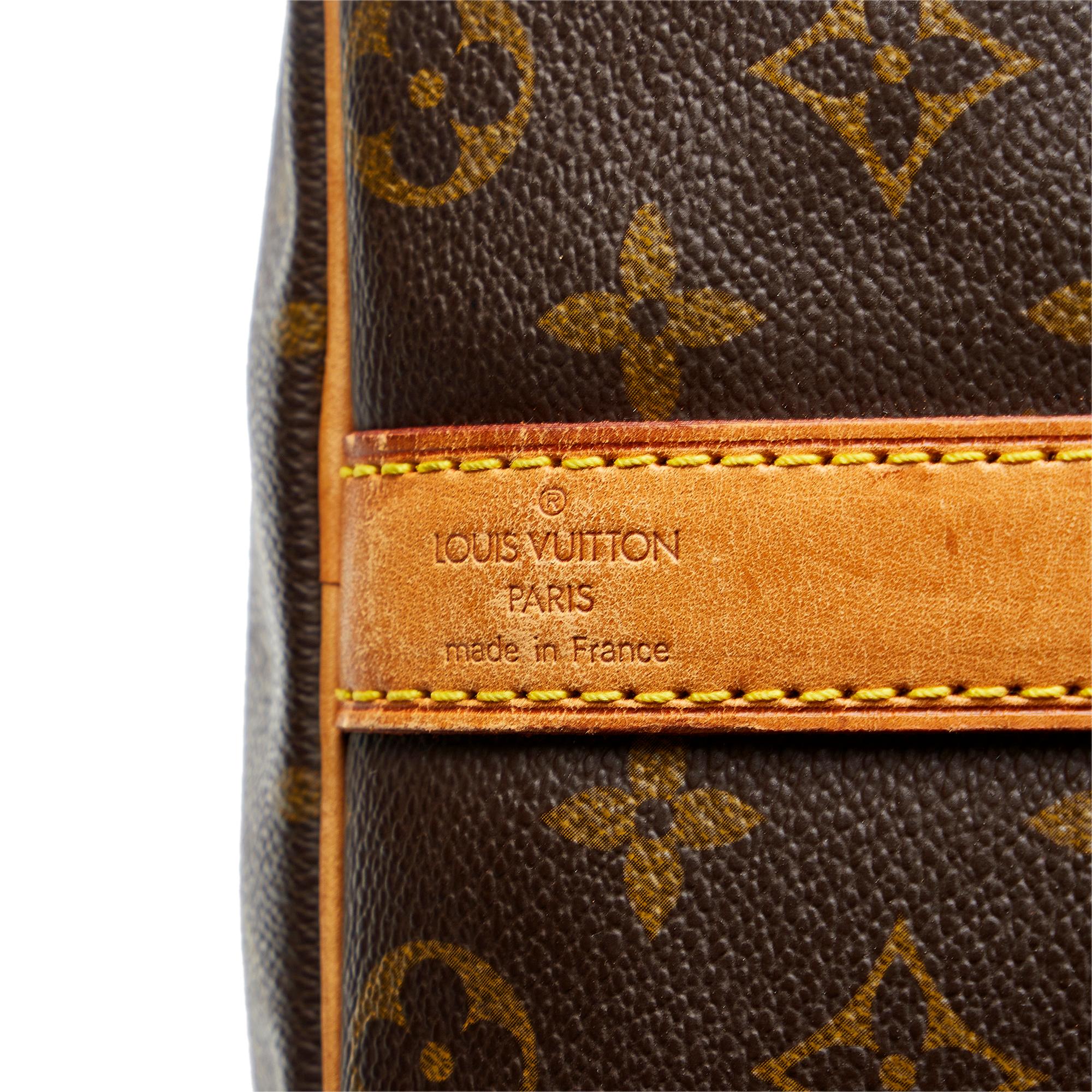 Louis Vuitton Monogram Keepall Bandouliere 50 (SHG-QVLC3P)