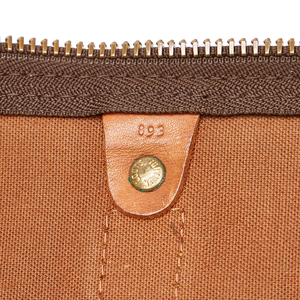Louis Vuitton Monogram Keepall Bandouliere 55 (SHG-31224)