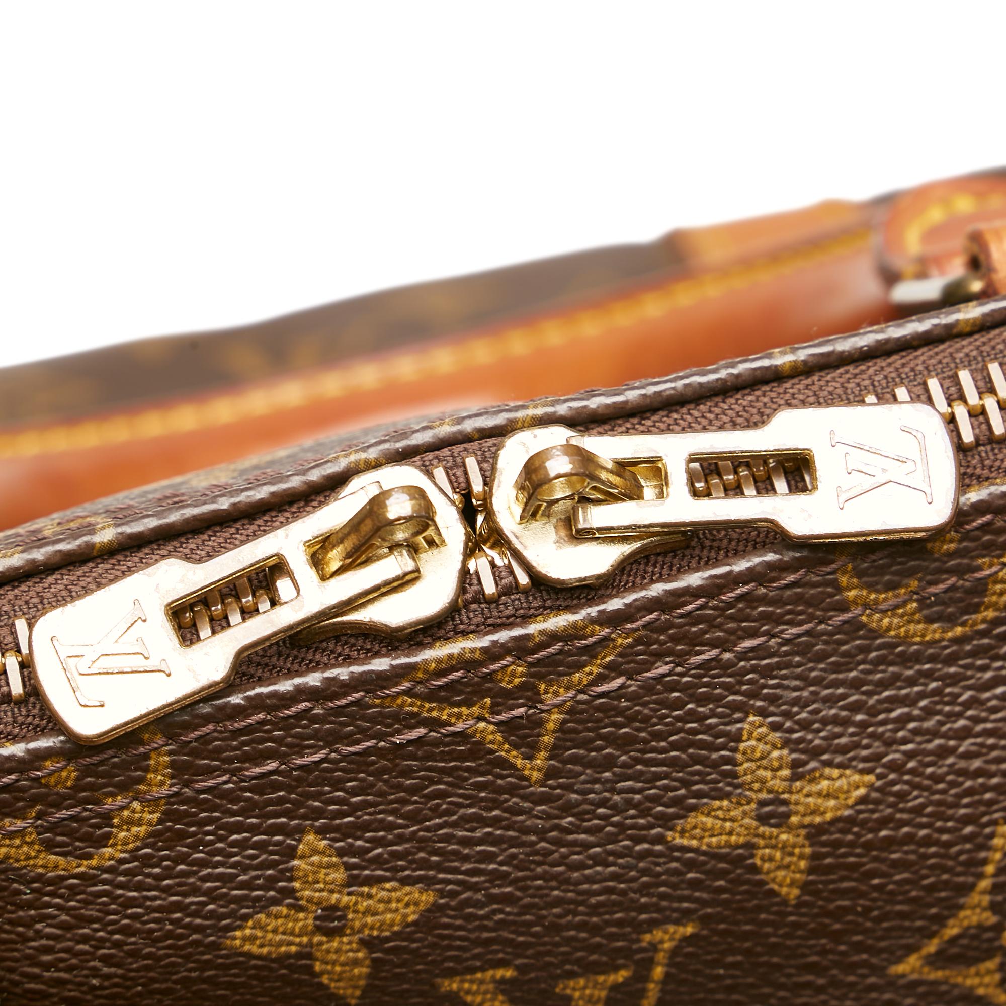 Louis Vuitton Monogram Keepall Bandouliere 55 (SHG-31224)