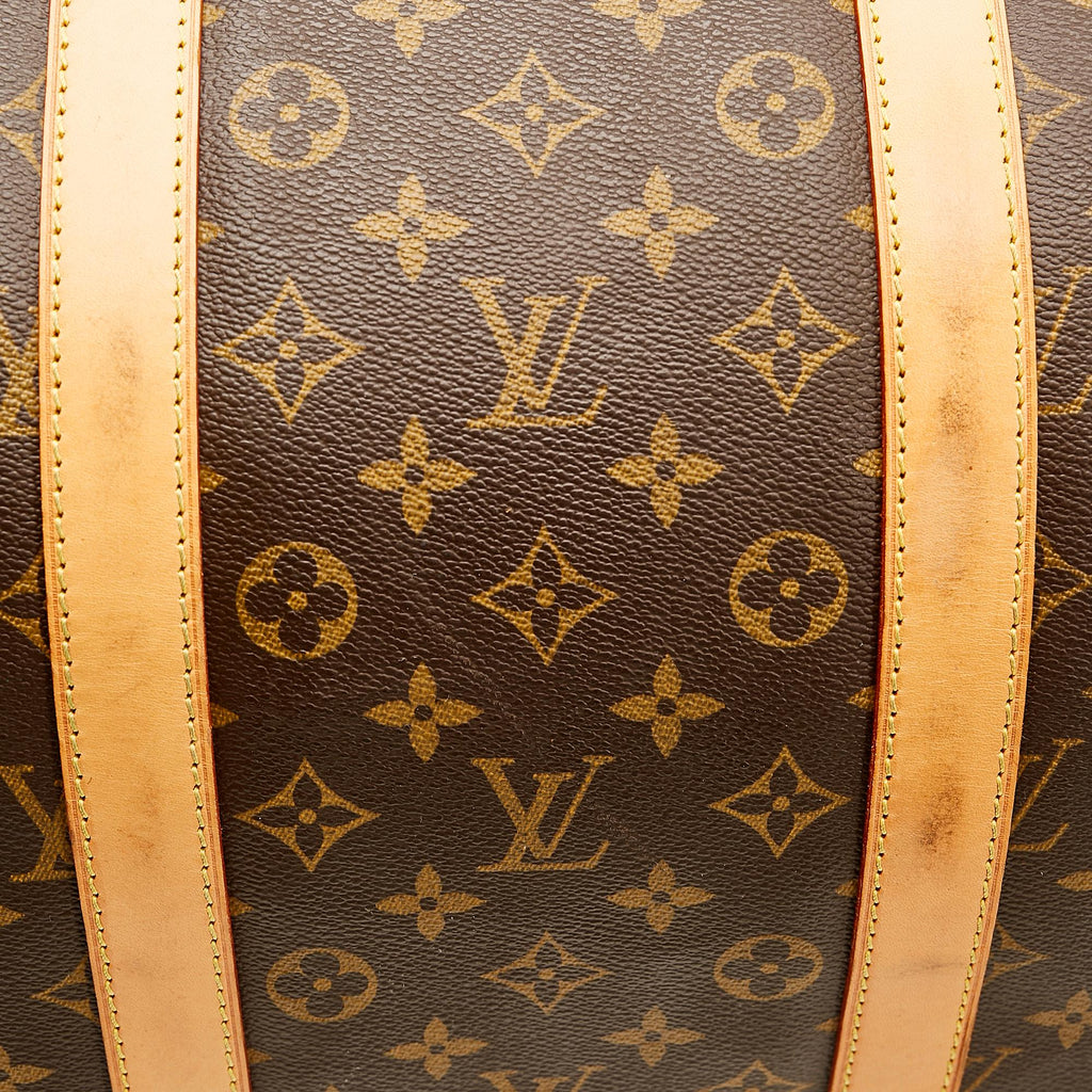 Louis Vuitton Monogram Keepall Bandouliere 55 (SHG-8E74Fu)