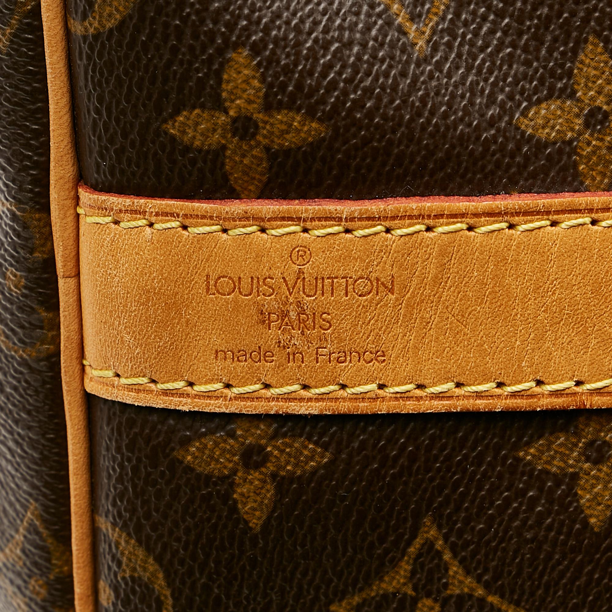 Louis Vuitton Monogram Keepall Bandouliere 55 (SHG-SSGB8q)
