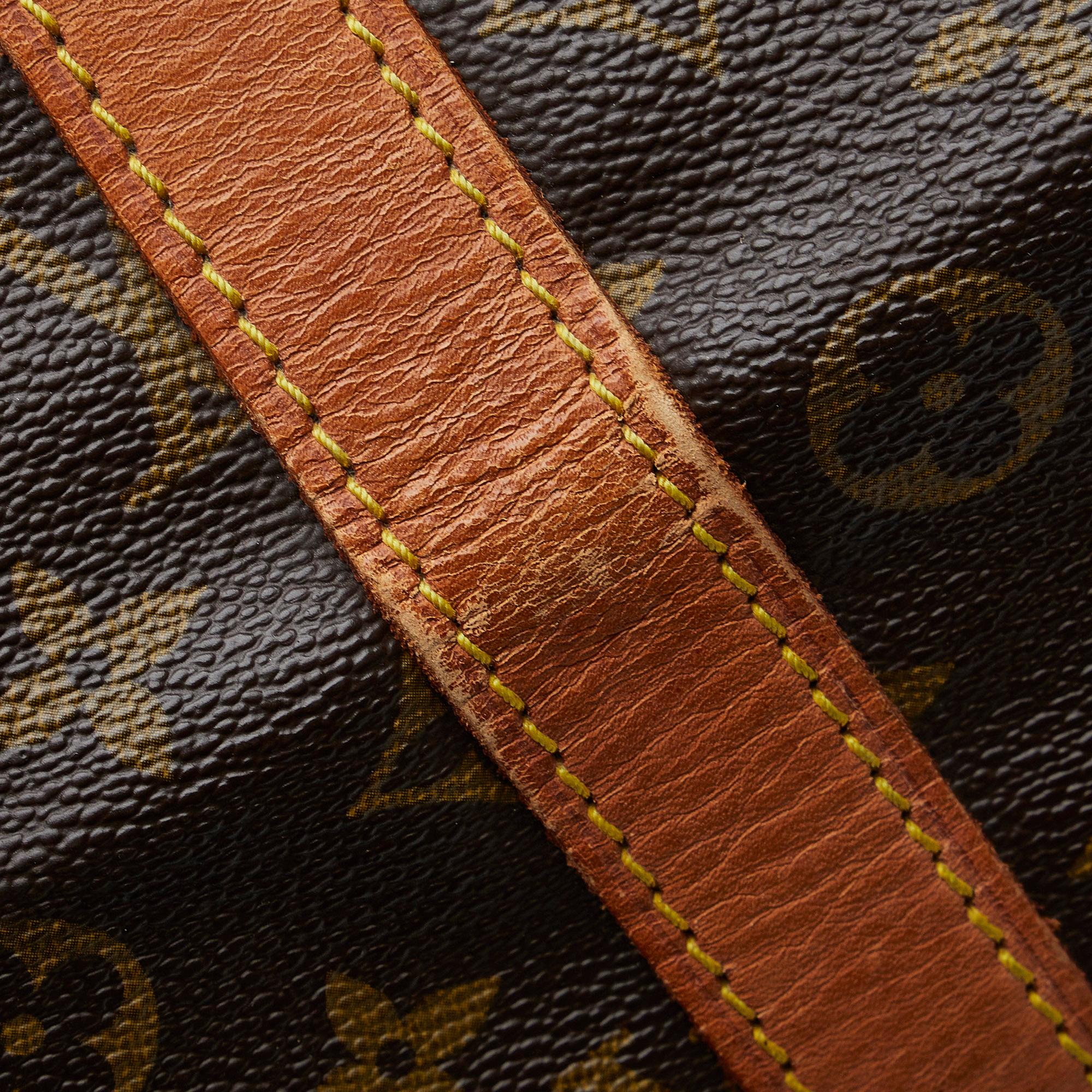 Louis Vuitton Monogram Keepall Bandouliere 55 (SHG-pbkvwr)