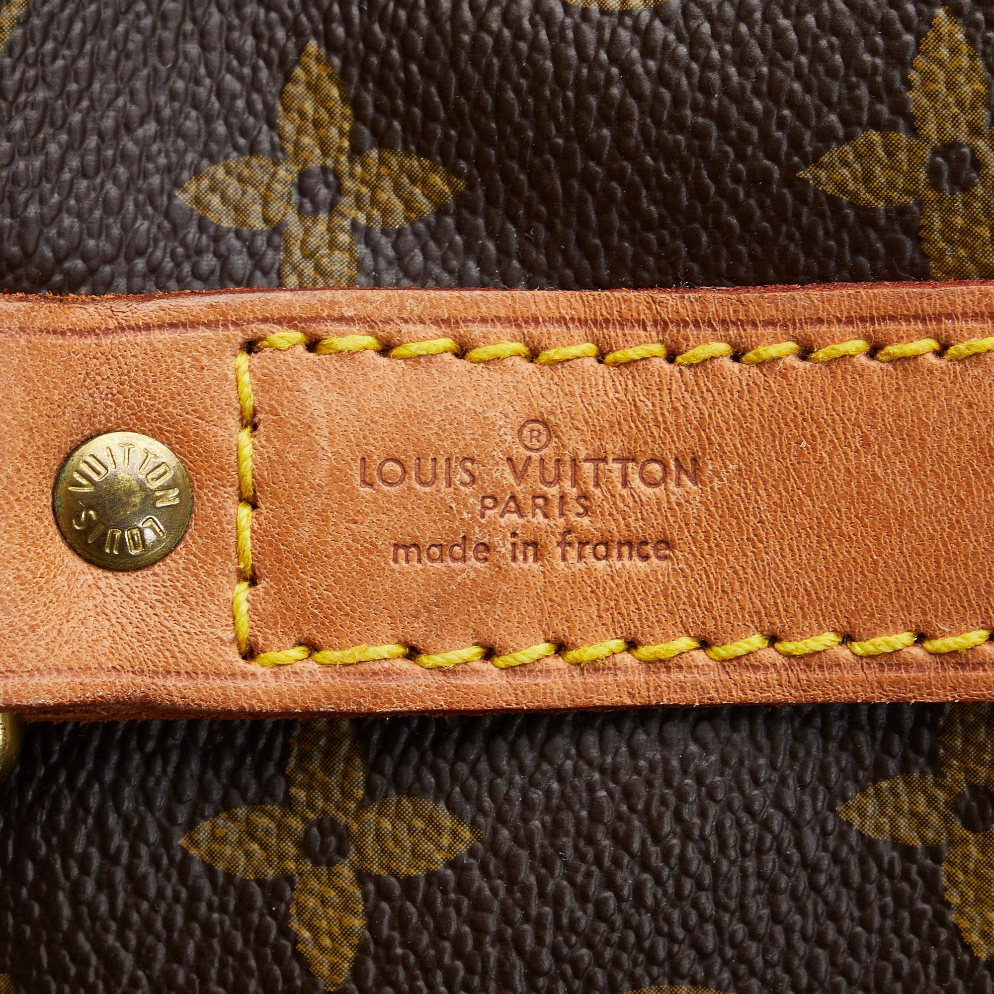 Louis Vuitton Monogram Keepall Bandouliere 55 (SHG-pbkvwr)