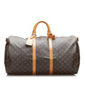 Louis Vuitton Monogram Keepall Bandouliere 55 (SHG-FGCSNI)