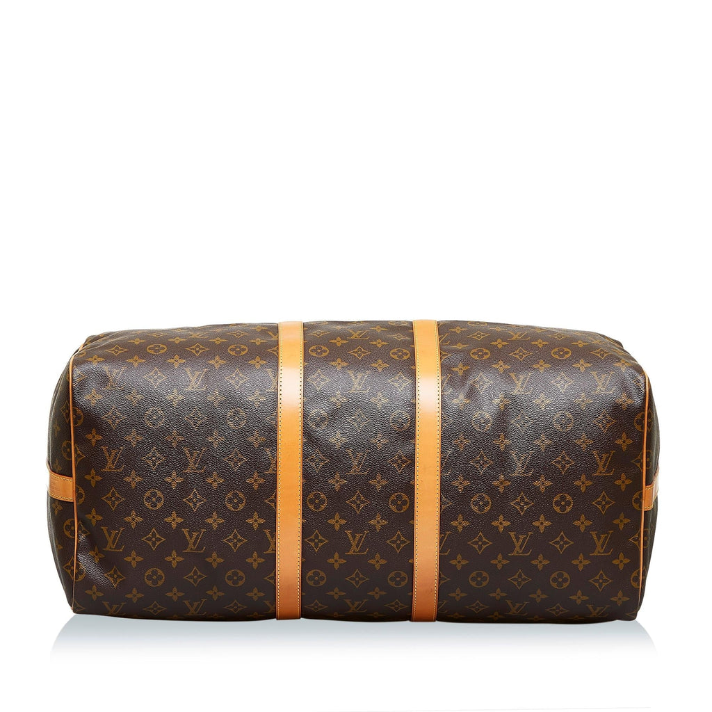 Louis Vuitton Monogram Keepall Bandouliere 55 (SHG-s8nfP1)