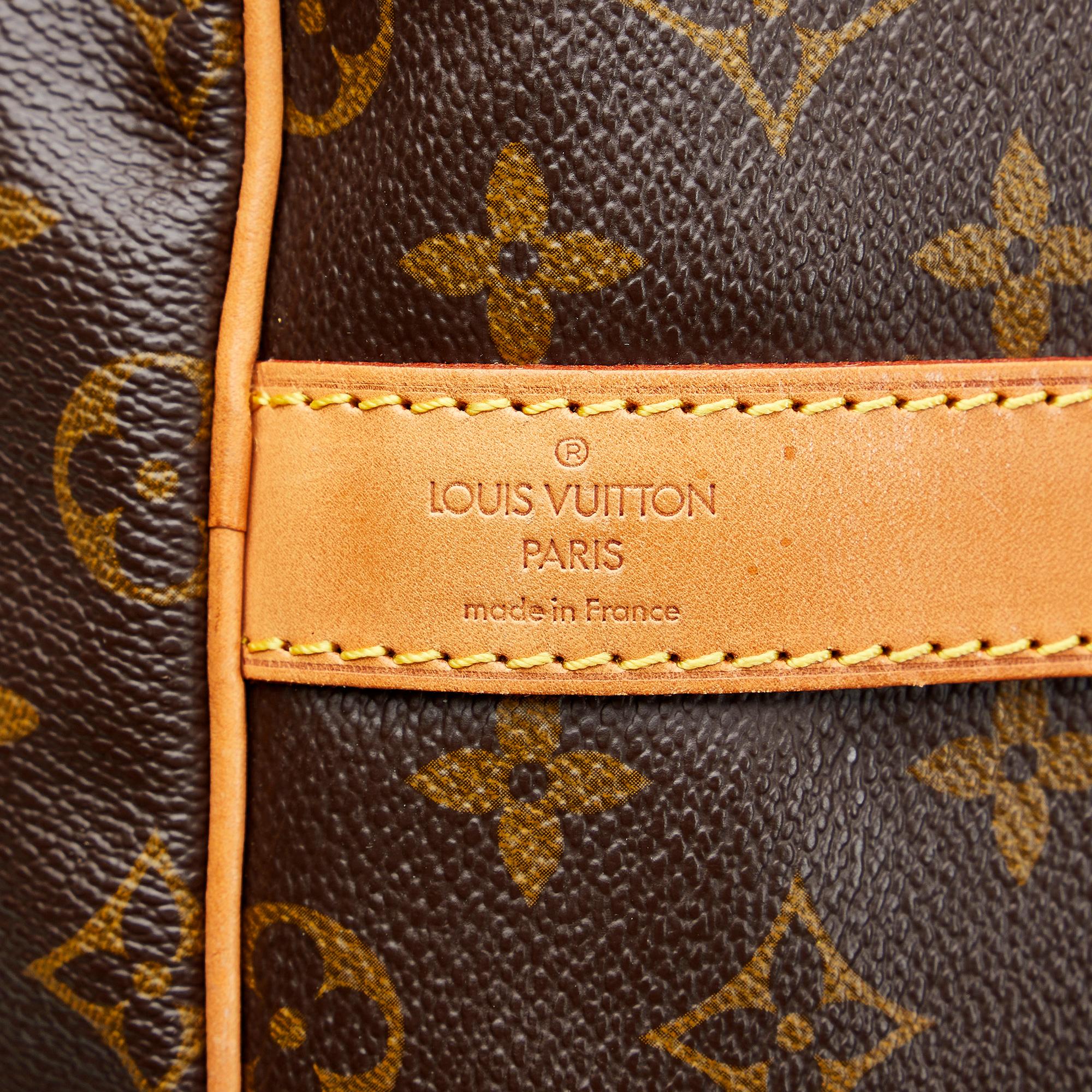 Louis Vuitton Monogram Keepall Bandouliere 55 (SHG-s8nfP1)