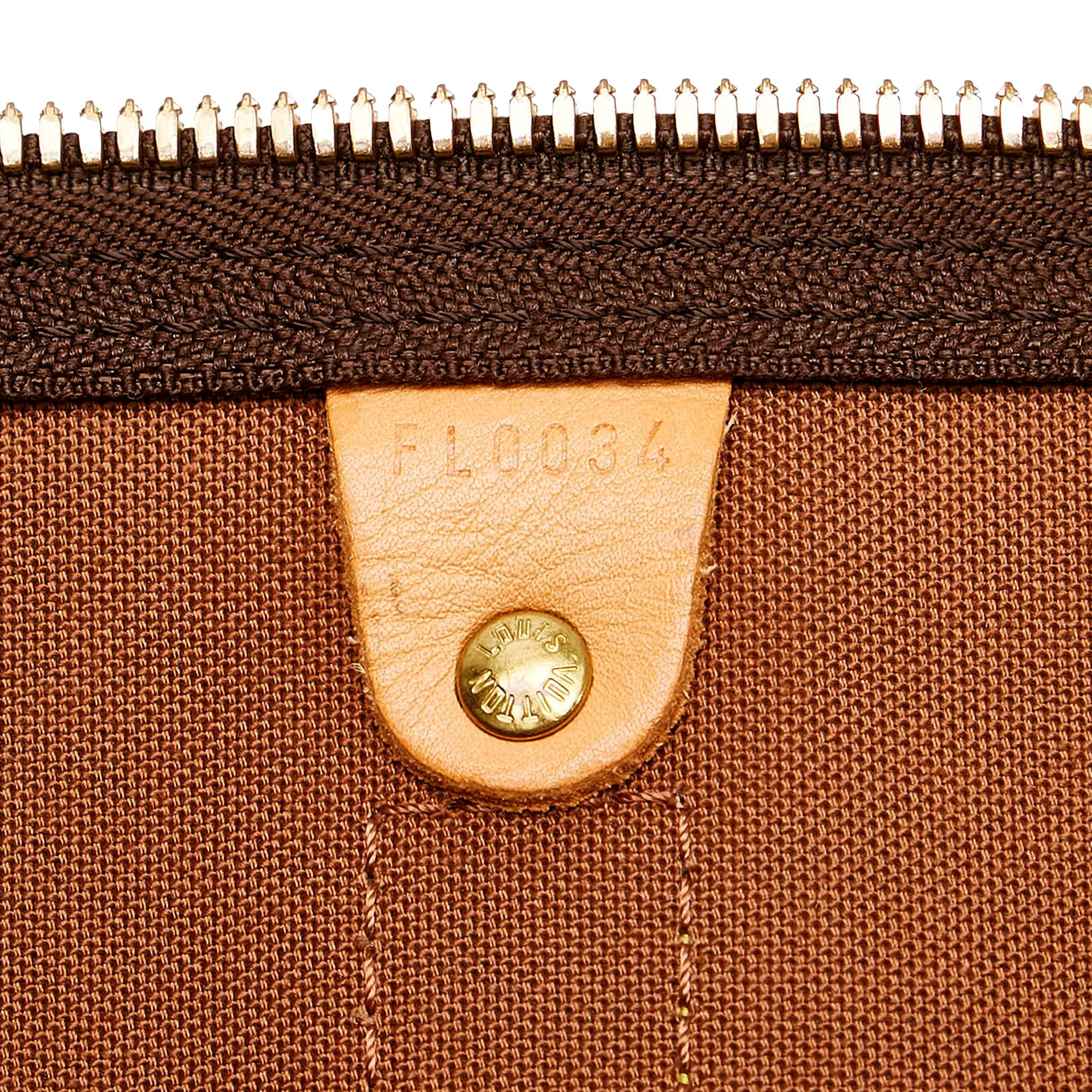 Louis Vuitton Monogram Keepall Bandouliere 60 (SHG-30493)