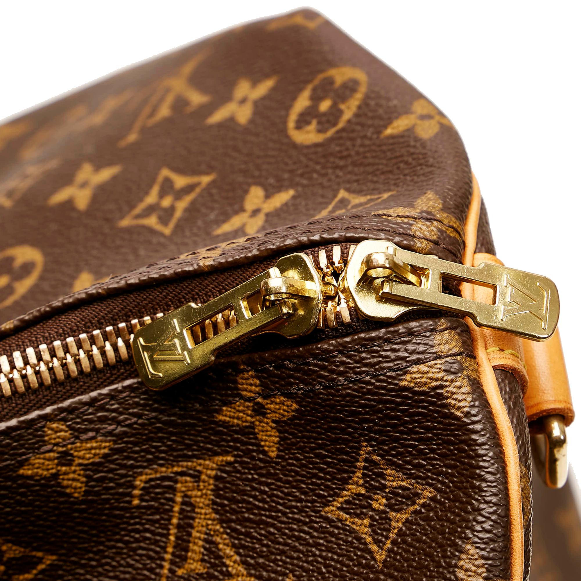 Louis Vuitton Monogram Keepall Bandouliere 60 (SHG-30493)